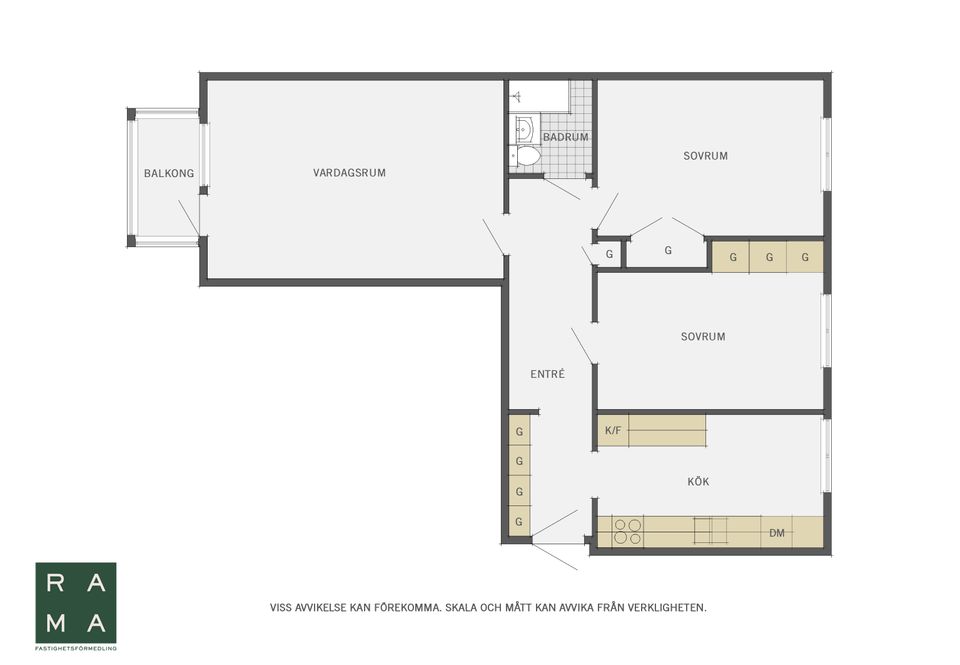 Bostadsrätt, Hagtornsvägen 13, Odal/Vilan, Kristianstad