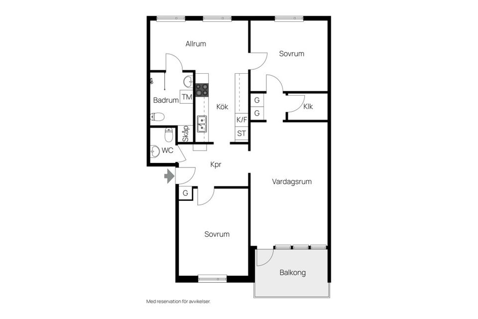 Bostadsrätt, Bellmansgatan 108, Löten / Övre Bellman, Uppsala