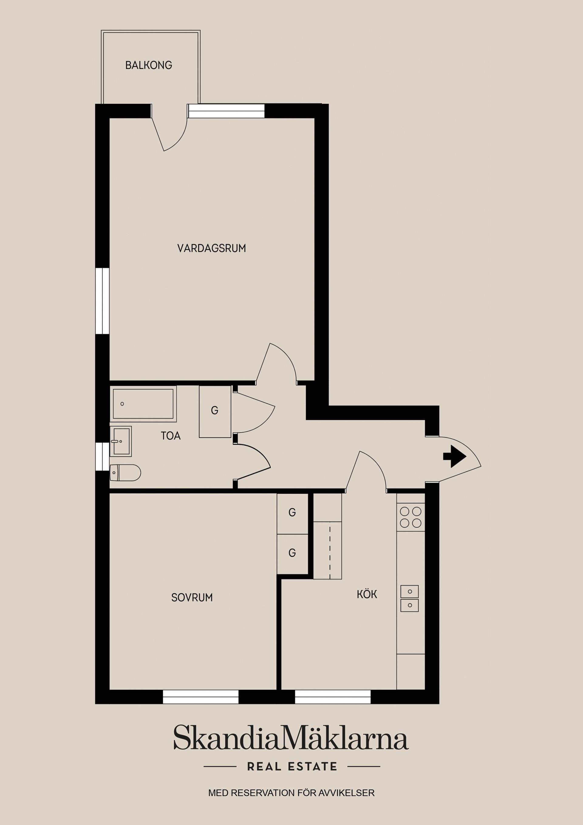 Bostadsrätt, Viktoriagatan 6A, Uppsala