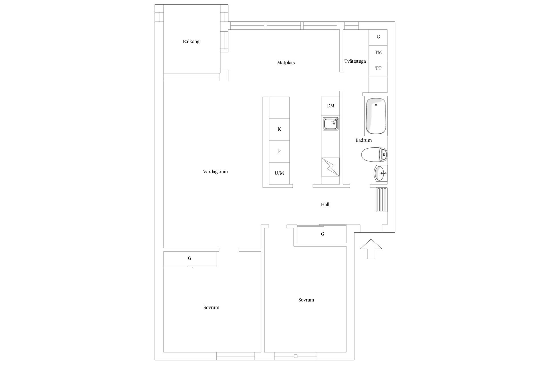 Bostadsrätt, Distansgatan 53, Flatås, Göteborg