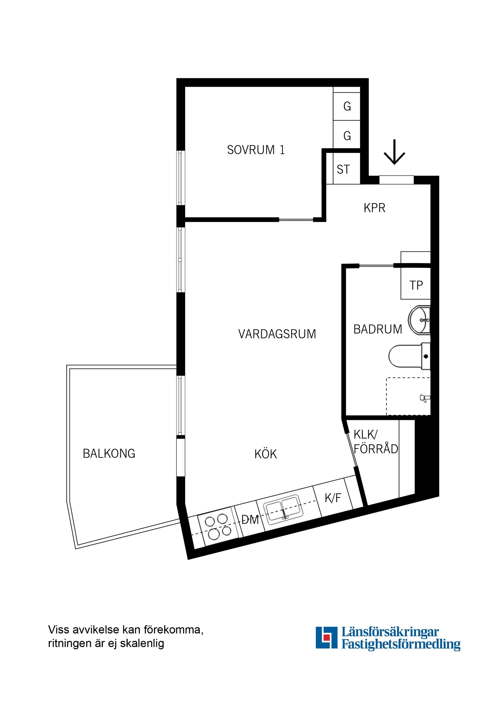 Bostadsrätt, Gamla södertäljevägen 6, Hägersten, Stockholm
