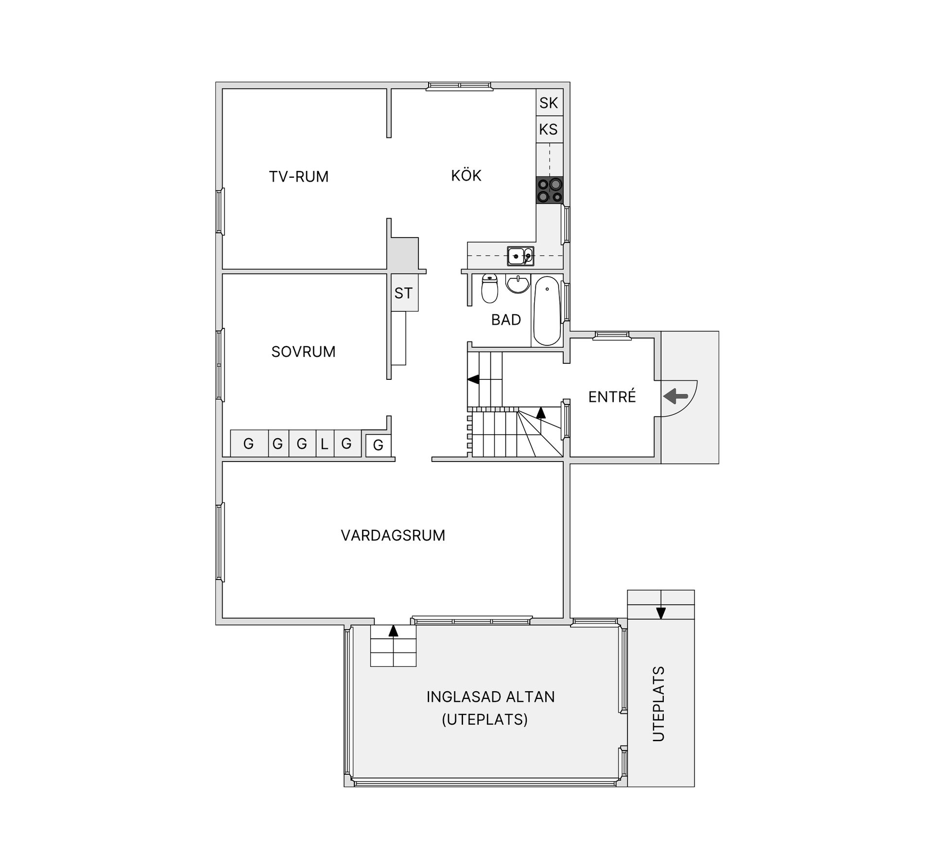 Villa, Björsgårdsvägen 11, Kärda, Värnamo