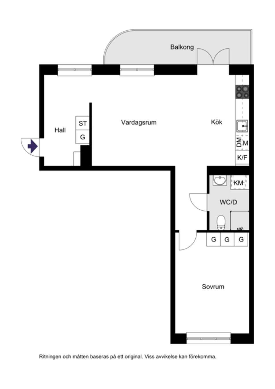 Bostadsrätt, LM Ericssons väg 10F, Telefonplan, Stockholm