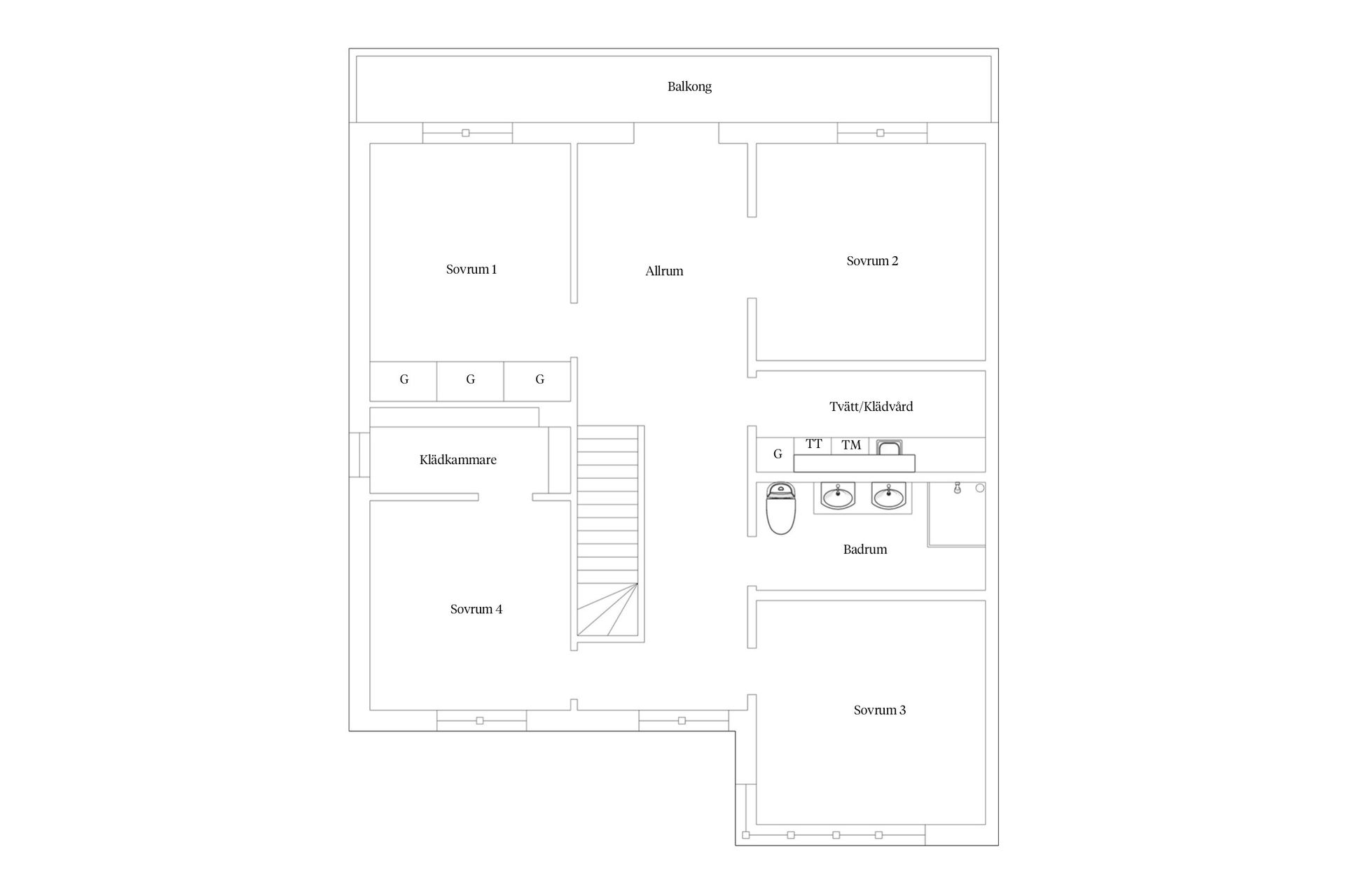 Bostadsrätt, Radhus, Svanjaktsvägen 6E, Ljunghusen, Vellinge