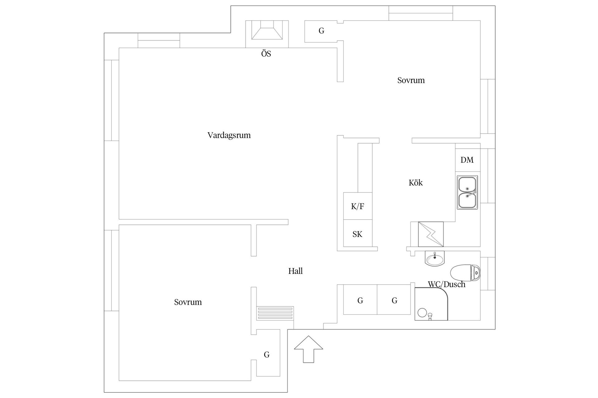 Bostadsrätt, Murarvägen 3, Bromma - Abrahamsberg, Stockholm