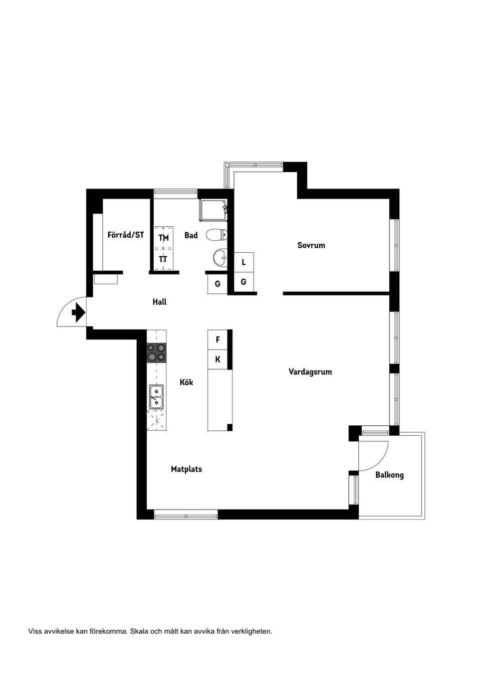 Bostadsrätt, Brömsebroväg 2F, Gotland