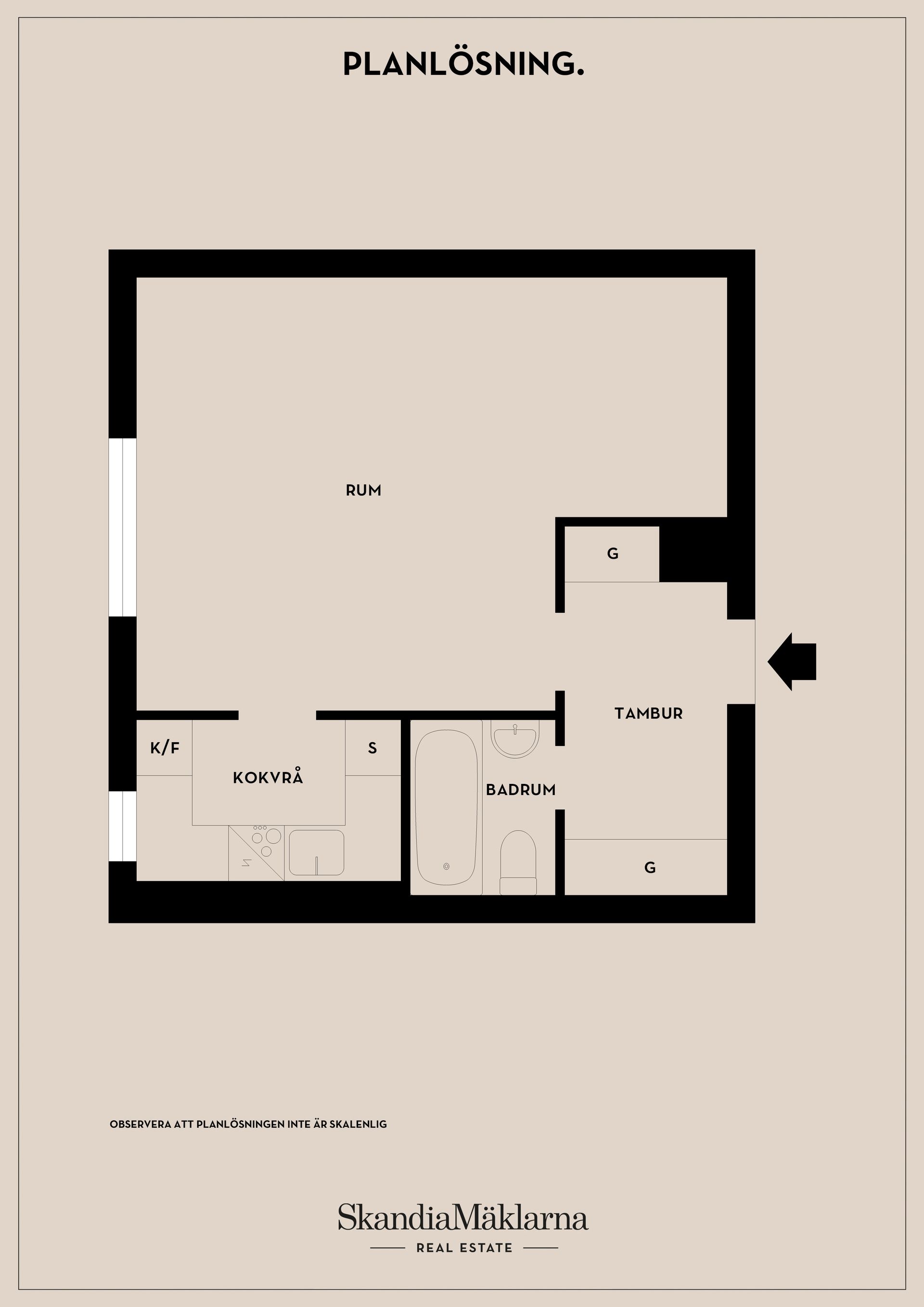 Bostadsrätt, Skärmarbrinksvägen 5, Johanneshov/Blåsut, Stockholm