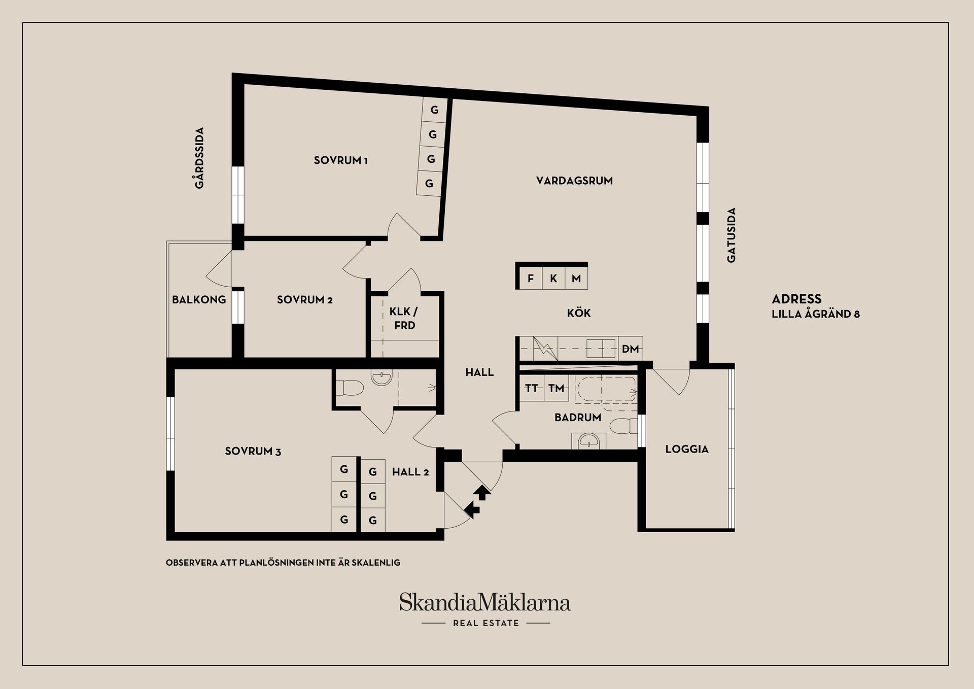 Bostadsrätt, Lilla Ågränd 8, Centralt norr, Örebro