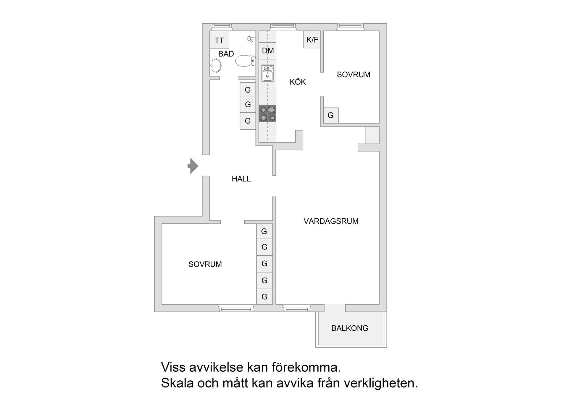 Bostadsrätt, Östrandsvägen 78, Stureby, Stockholm
