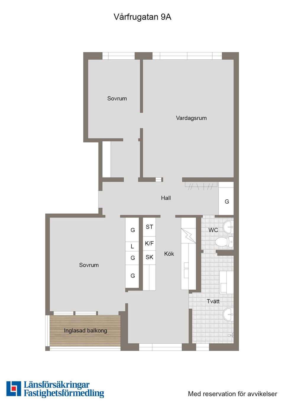 Bostadsrätt, Vårfrugatan 9A, S:t Ilian, Enköping