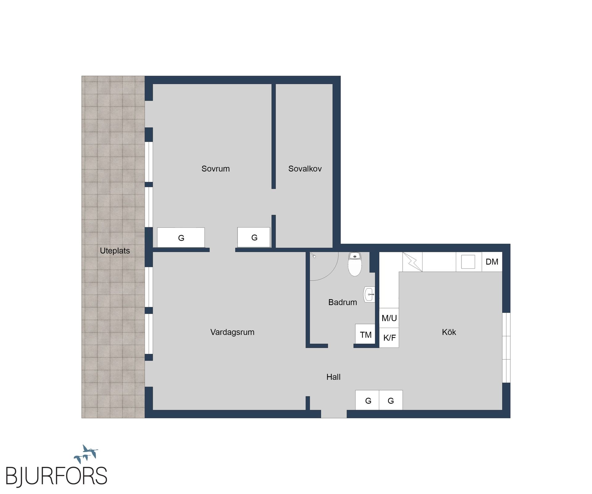 Bostadsrätt, Vaktstigen 3A, Segeltorp, Huddinge