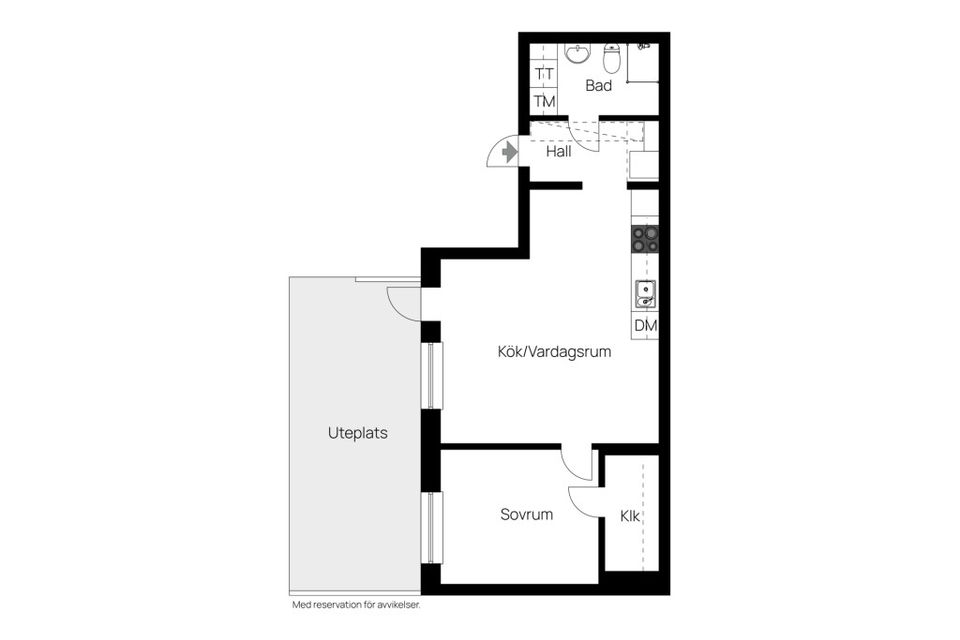 Bostadsrätt, Eldkvarnsgatan 14, Industristaden/Kungsängen, Uppsala
