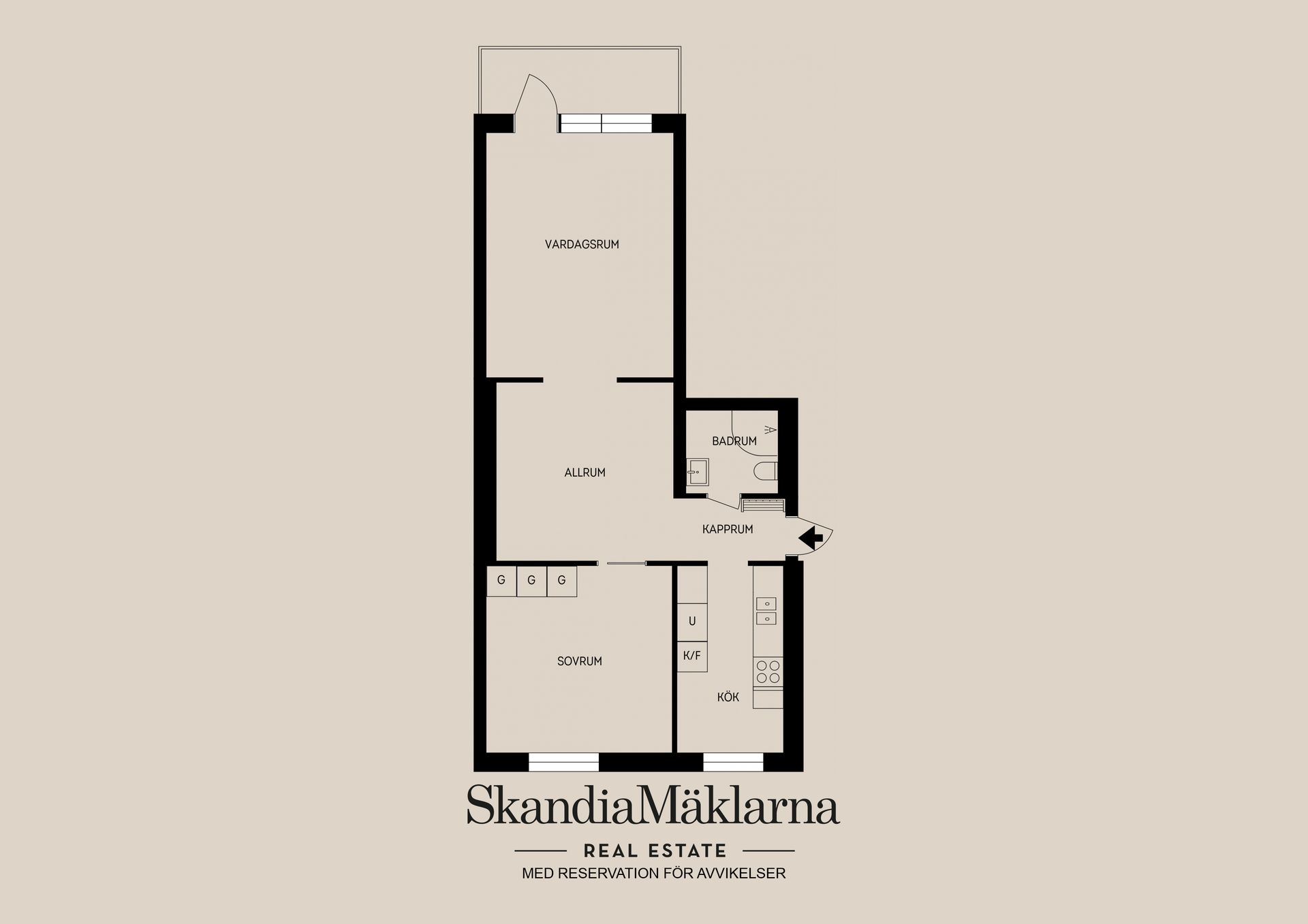 Bostadsrätt, Börjegatan 8B, Främre Luthagen, Uppsala