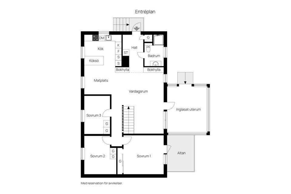 Villa, Hedvägen 30, Öster - Barnrike, Varberg