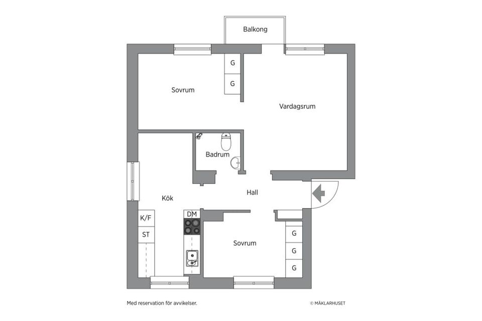 Bostadsrätt, Erikslundsgatan 17, Erikslund, Borås