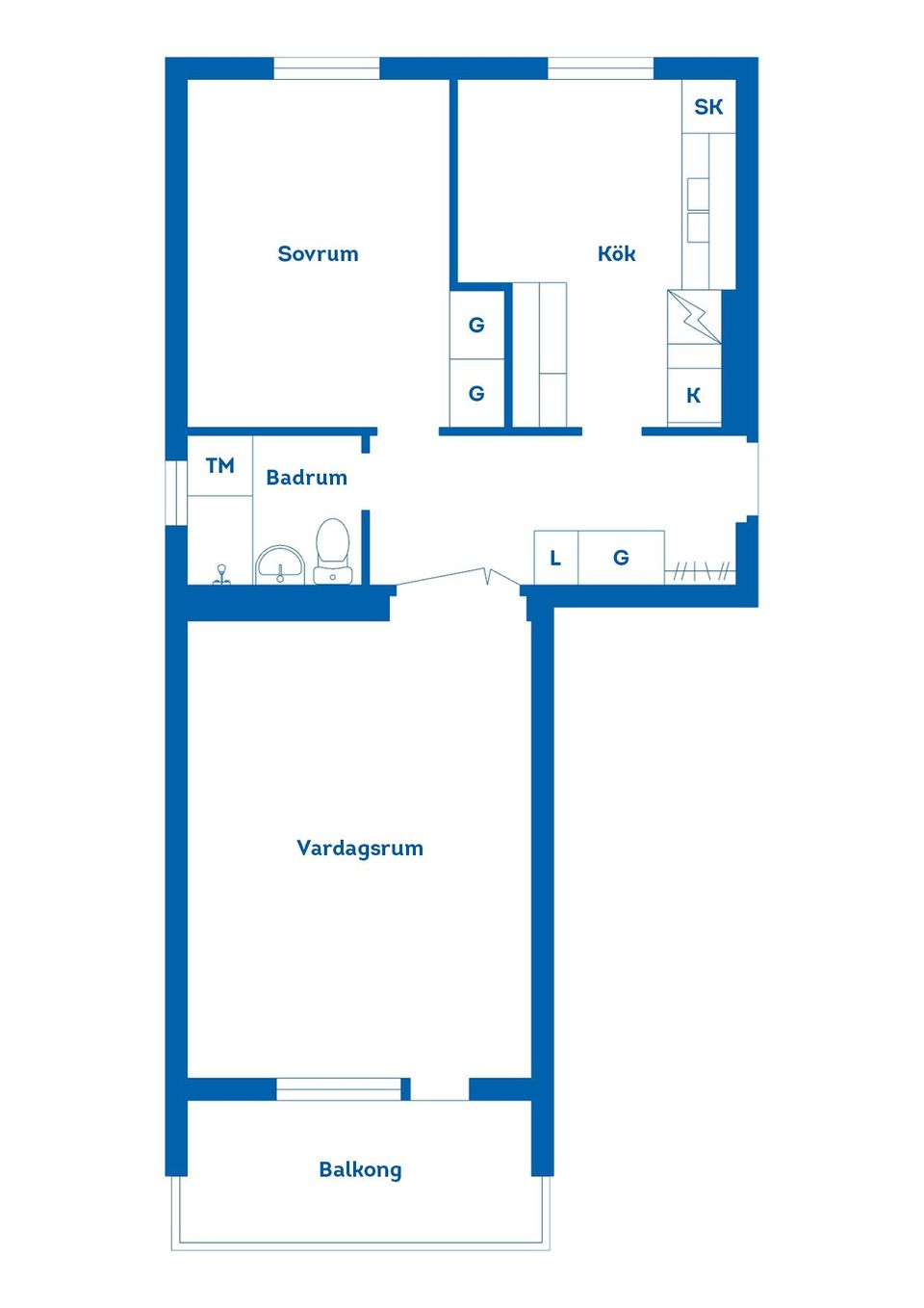 Bostadsrätt, Hunnemaravägen 19, Hunnemara, Karlshamn