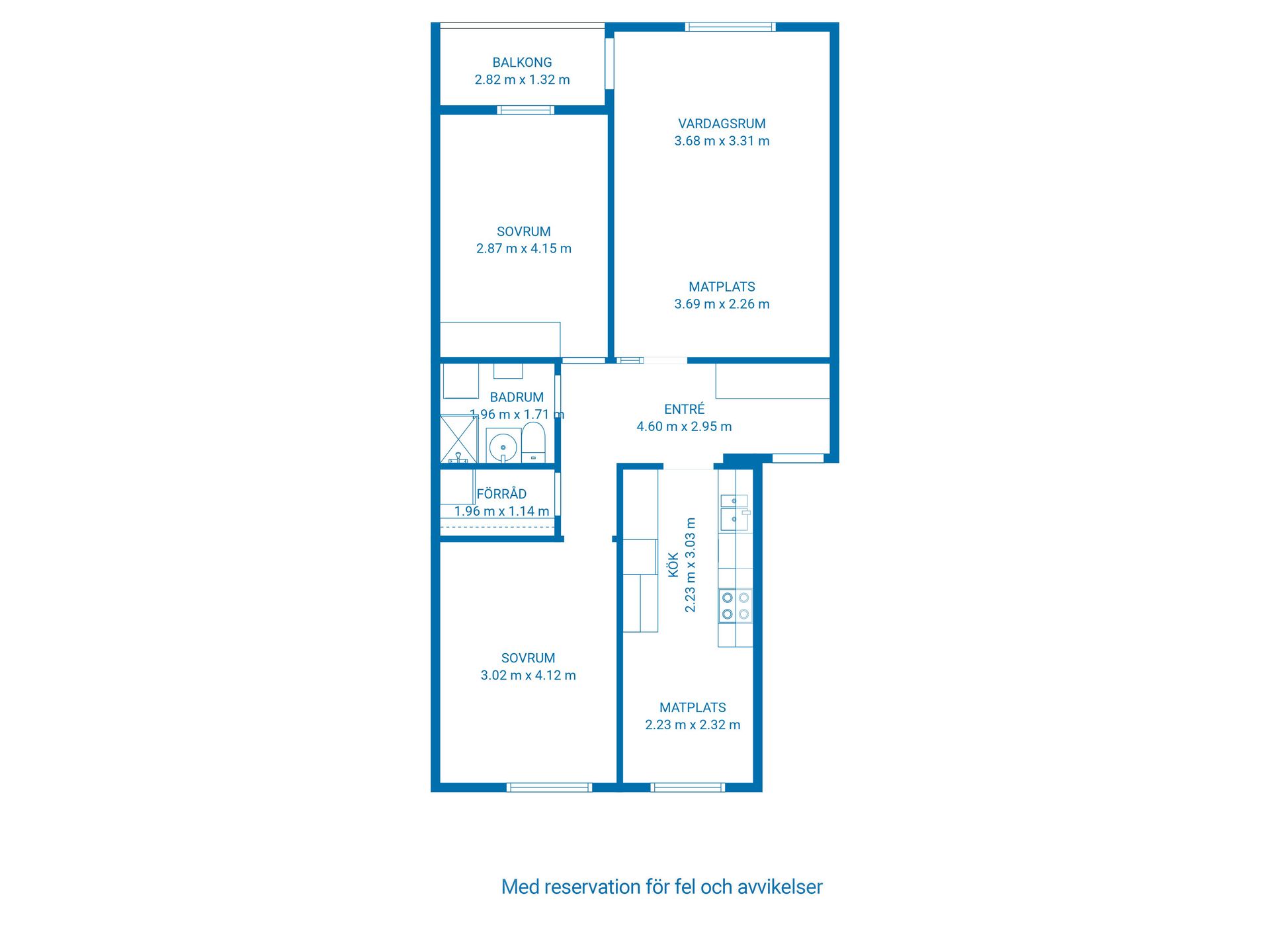 Bostadsrätt, Magnus Erikssons väg 10A, 3 vån, Centralt, Vadstena