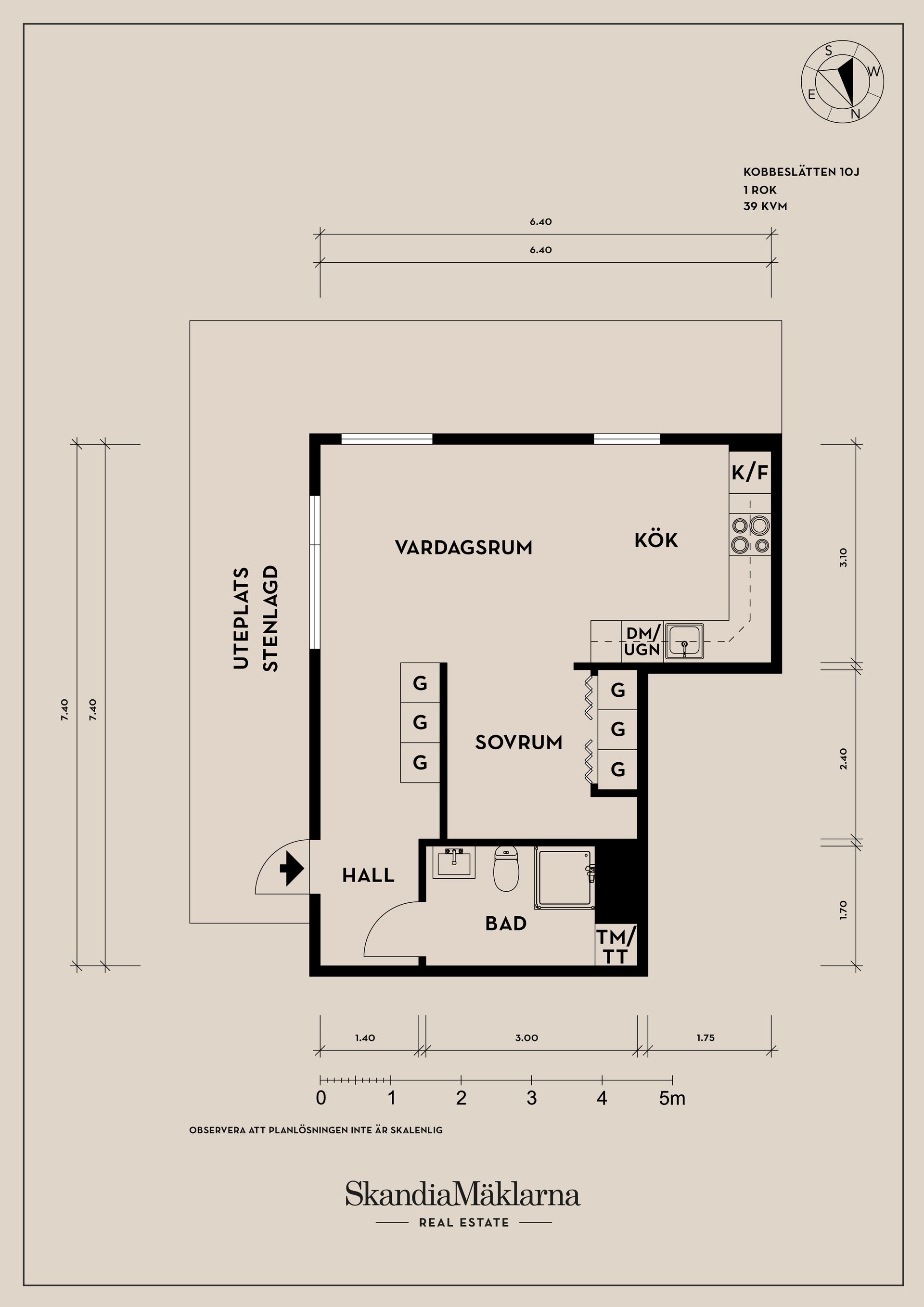 Bostadsrätt, Kobbeslätten 10J, Askim  Sisjön, Göteborg