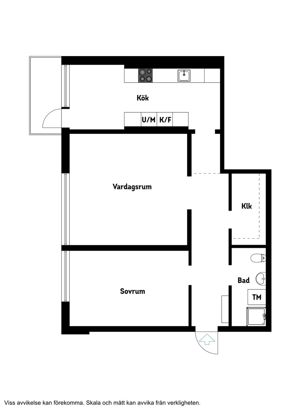 Bostadsrätt, Östra Bergsgatan 7A, Östra Berg, Tranås