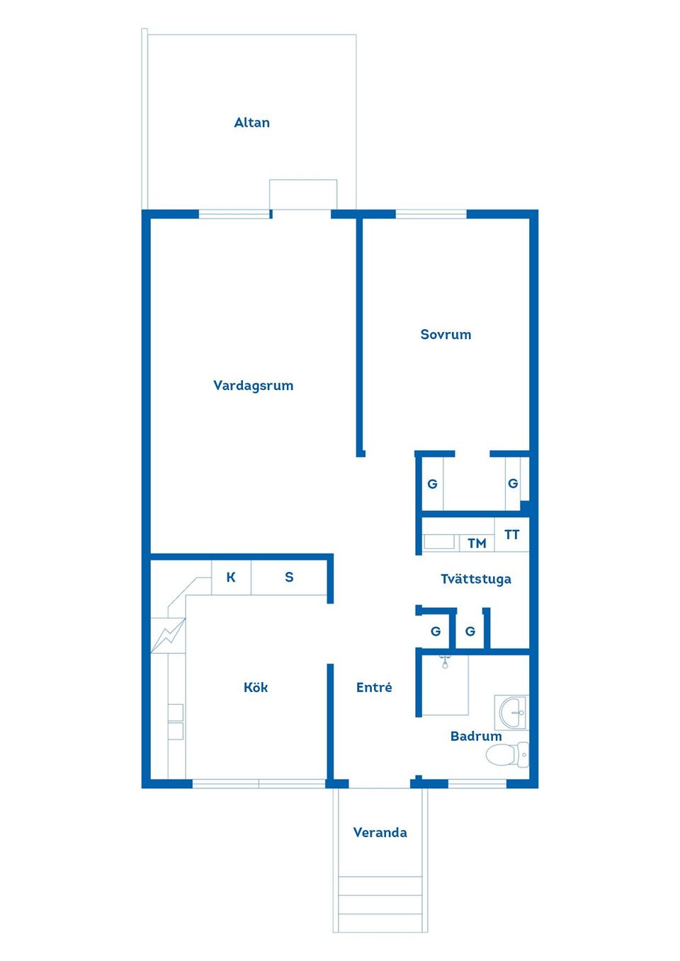 Bostadsrätt, Fänriksvägen 8B, Sunne