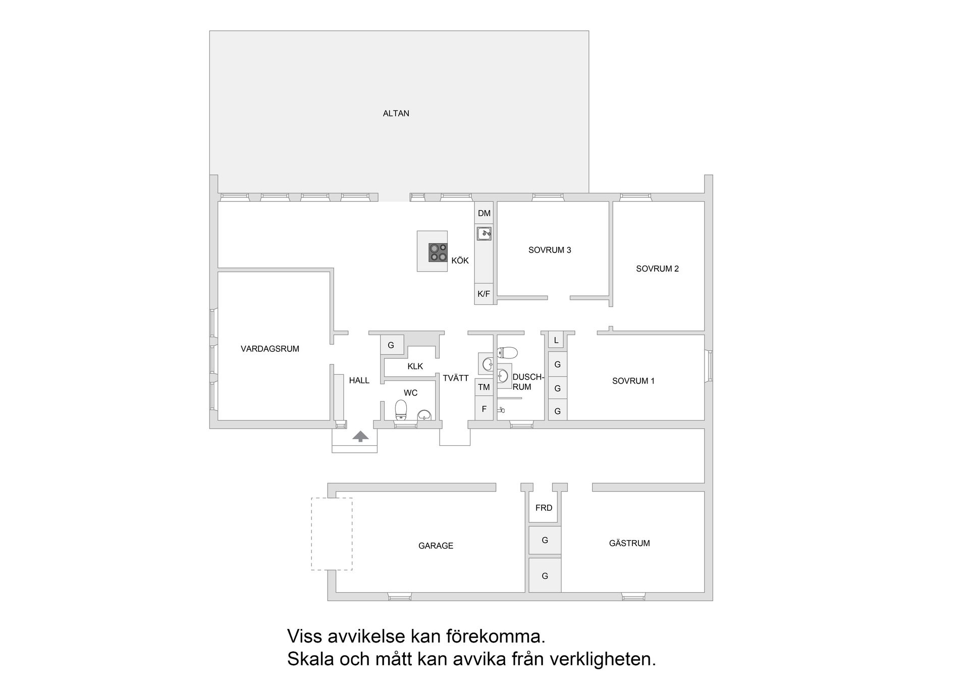 Villa, Granvägen 2, Rimbo, Norrtälje