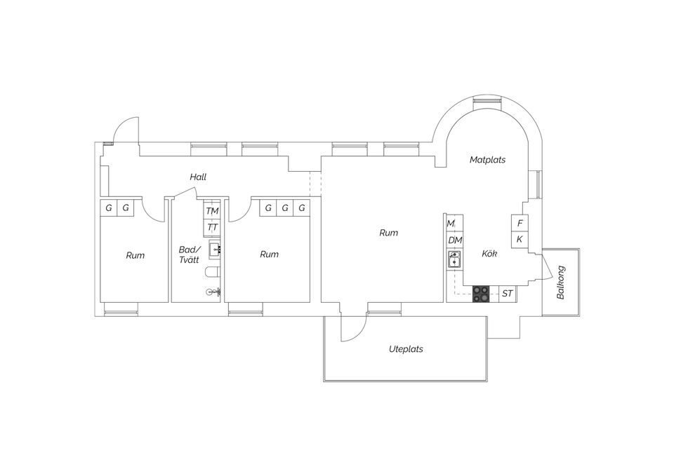 Bostadsrätt, Södra hamngatan 5D, Inom Vallgraven, Göteborg