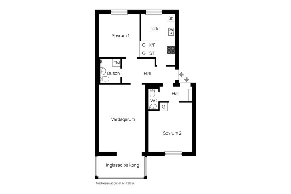 Bostadsrätt, Gådeåvägen 3 A, Gådeåstaden, Härnösand