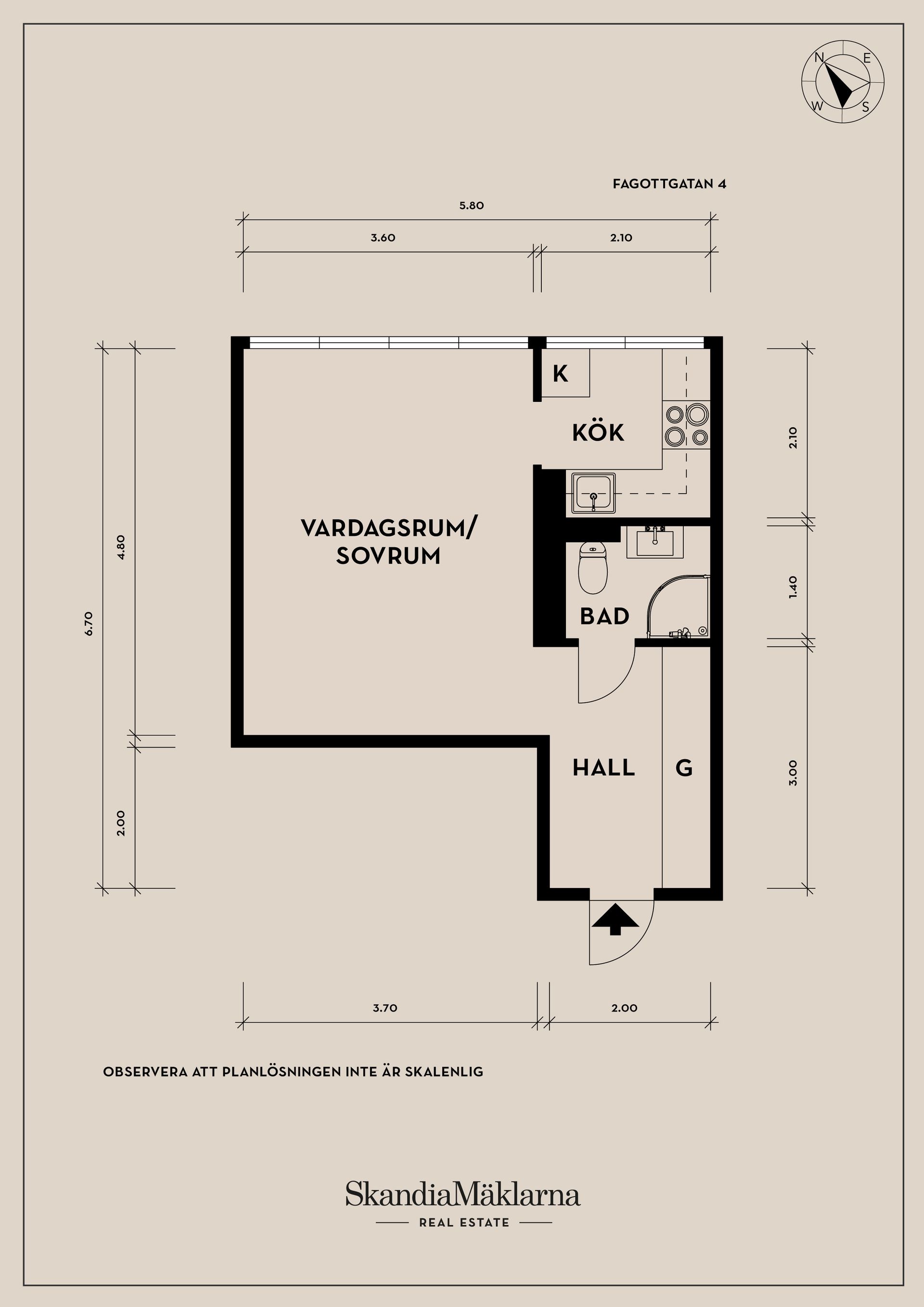Bostadsrätt, Fagottgatan 4, Ruddalen, Göteborg