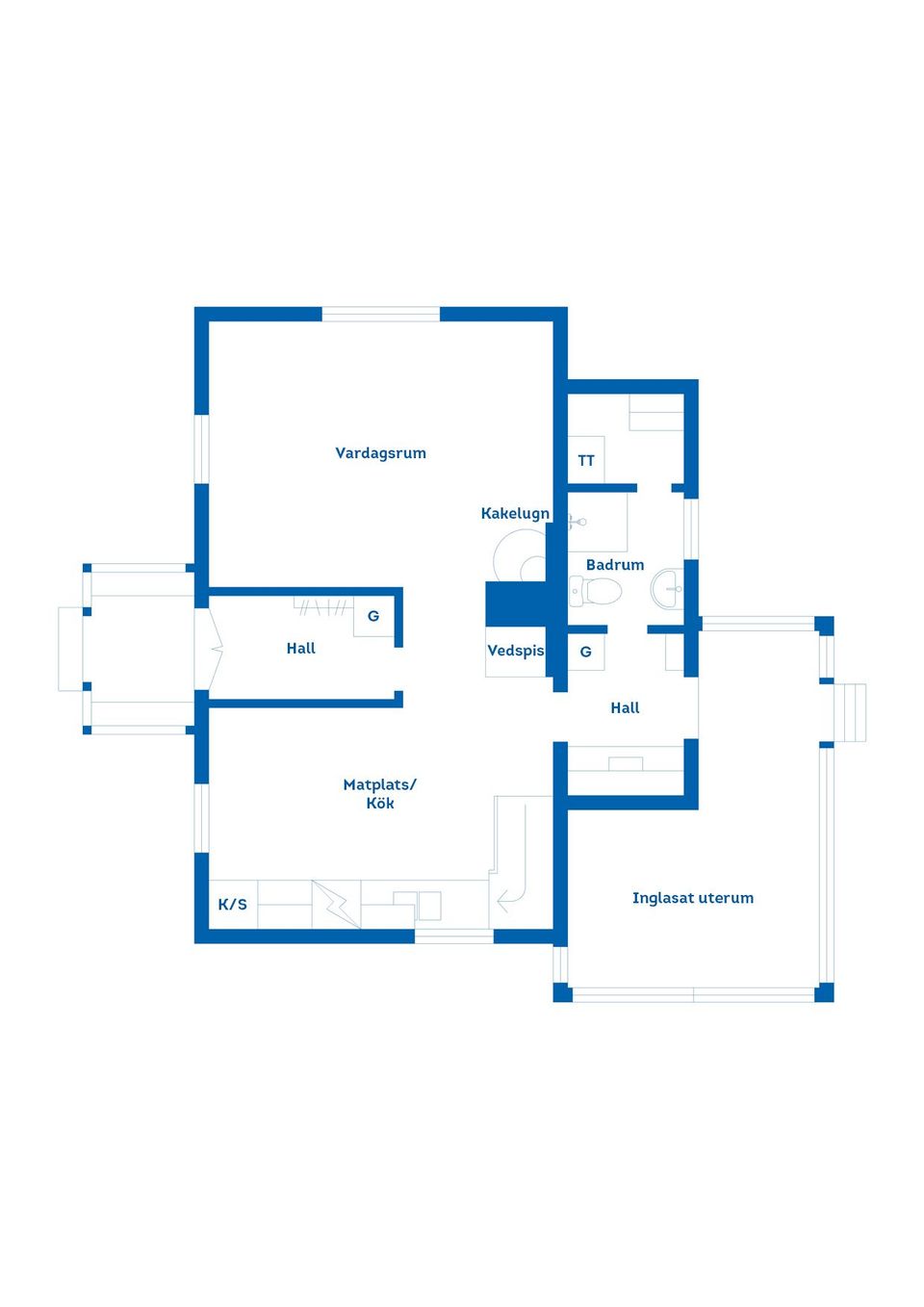 Villa, Yxnarumsvägen 91, Yxnarum, Ronneby