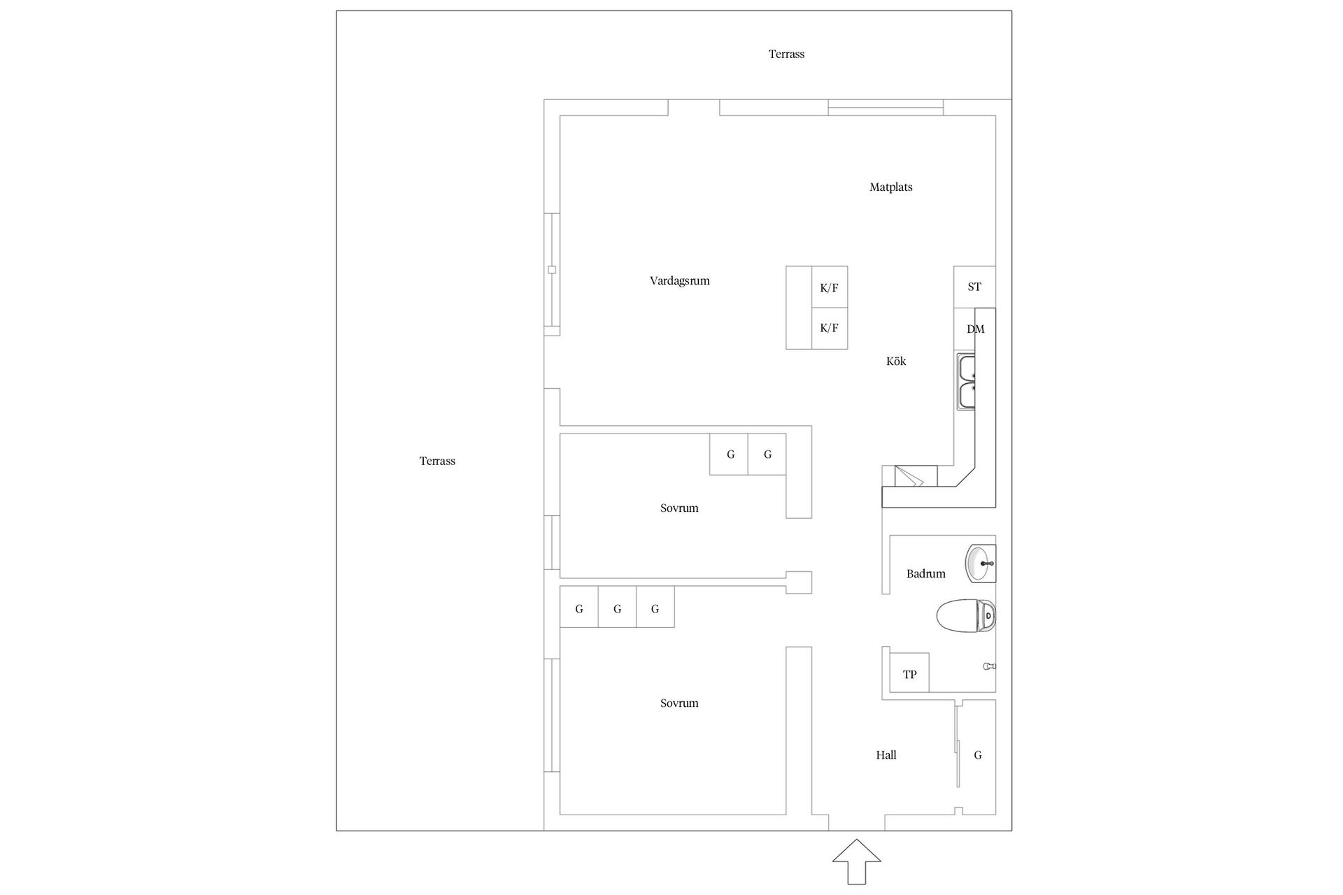 Bostadsrätt, Ektorpsvägen 9, Ektorp, Nacka