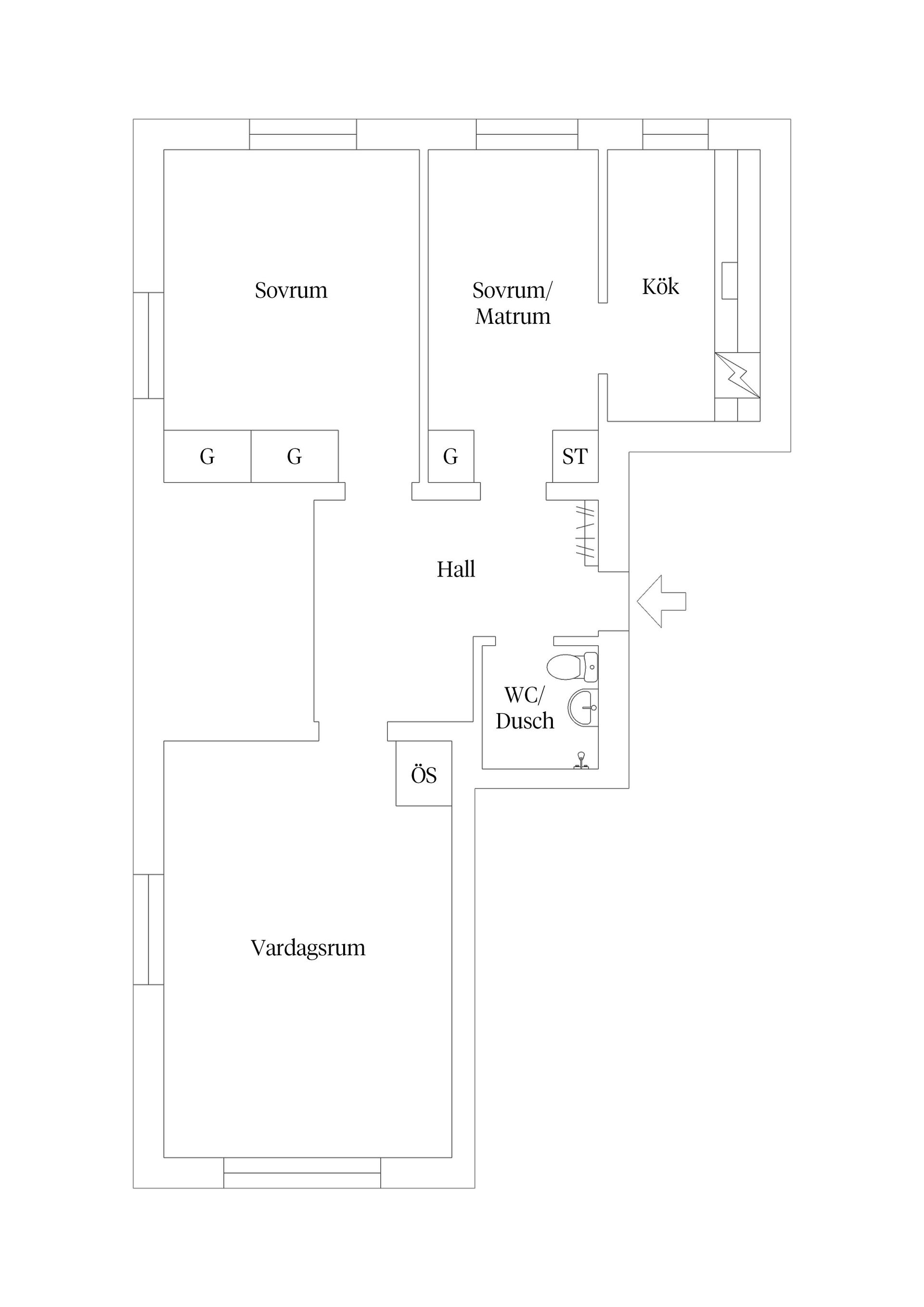 Bostadsrätt, Viktoriagatan 11, Uppsala