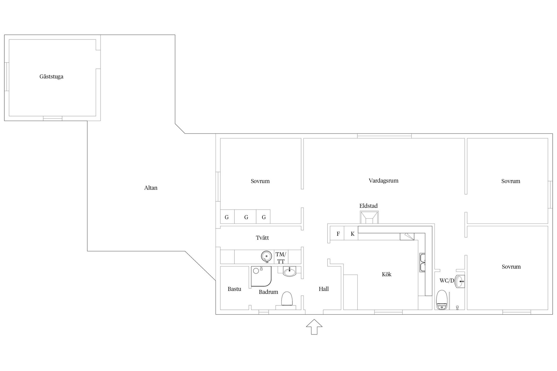 Villa, Apelvretsvägen 1, Lötkärr, Haninge