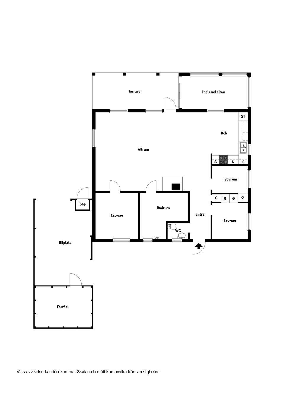 Villa, Strandvägen 13, Hulevik, Alvesta