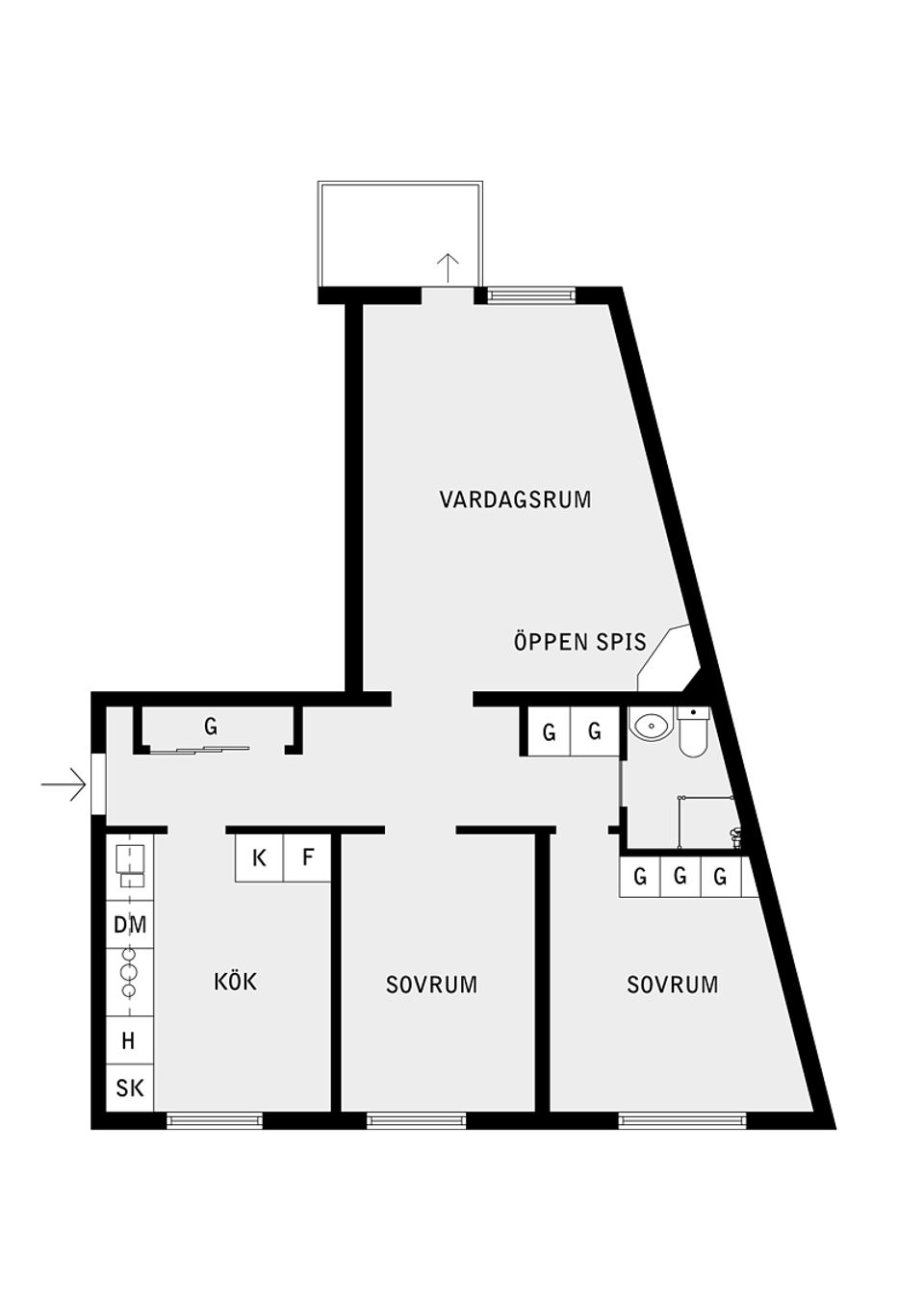 Bostadsrätt, Skördevägen 3, Vallentuna Centrum, Vallentuna