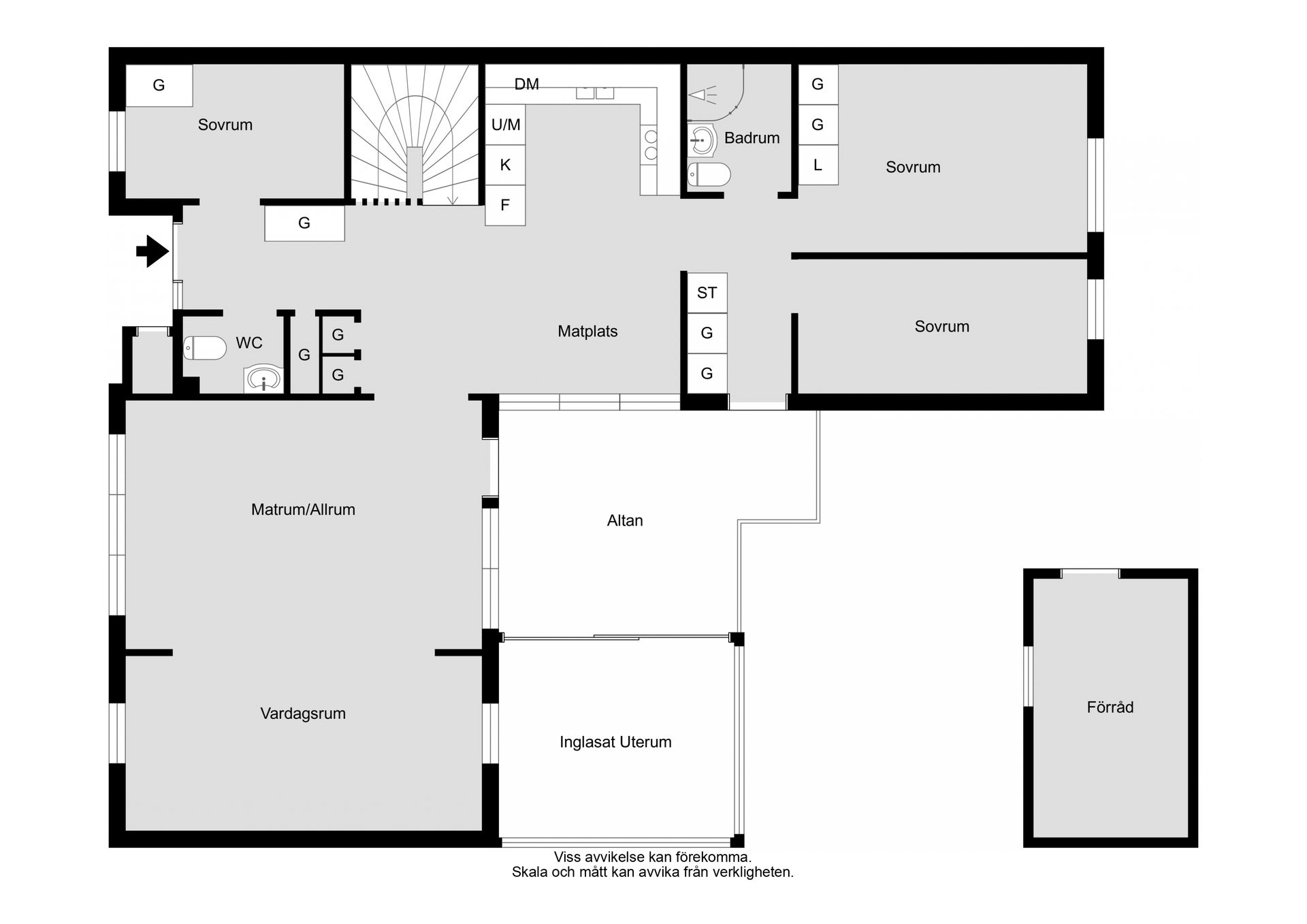 Villa, Radhus, Betgatan 44, Årsta, Uppsala