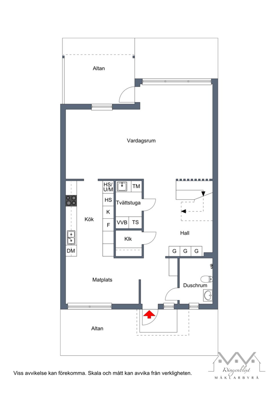 Radhus, Tvärflöjtstigen 4, Brunna, Upplands-Bro