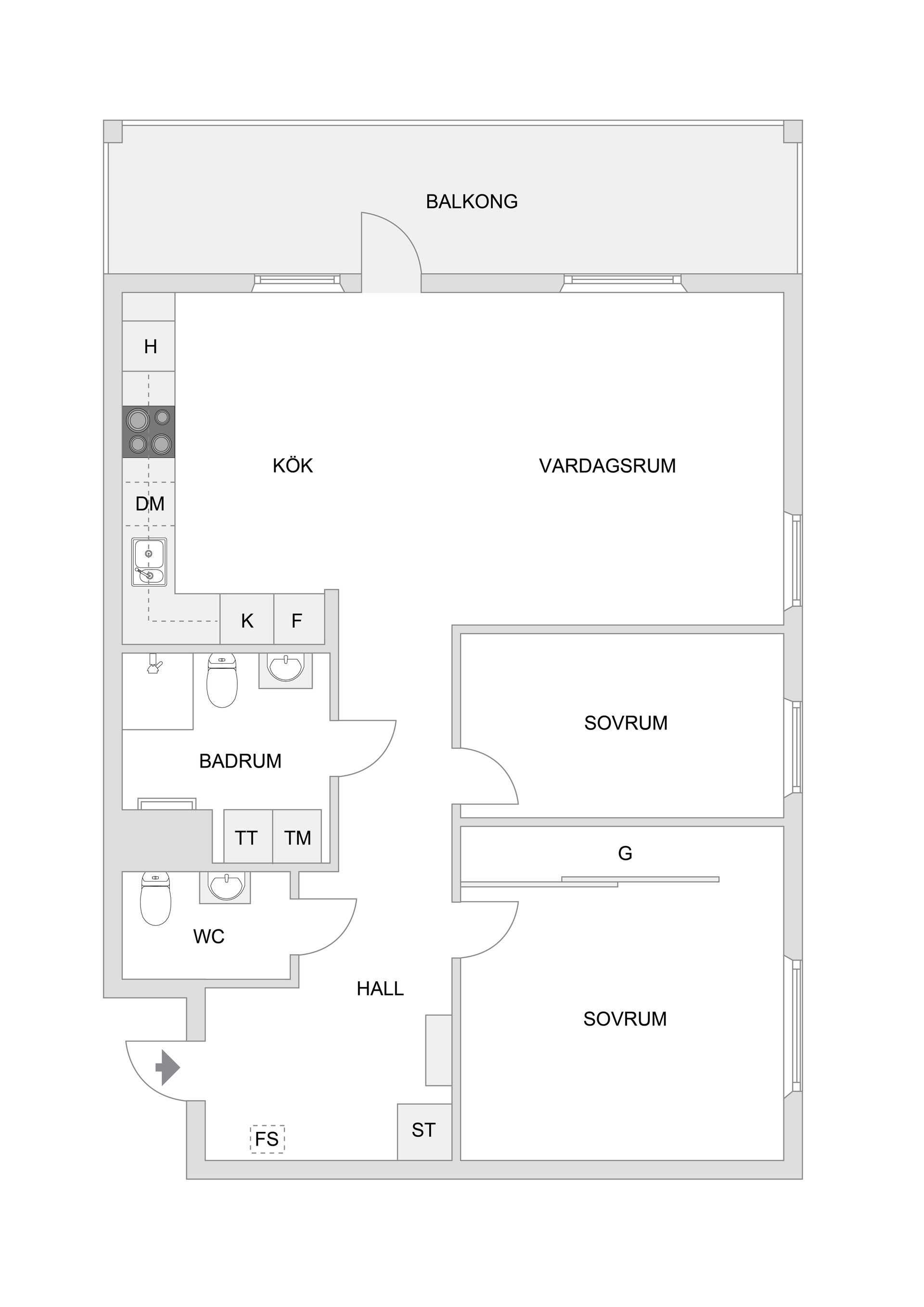 Bostadsrätt, Viksjöplan 40, Viksjö, Järfälla