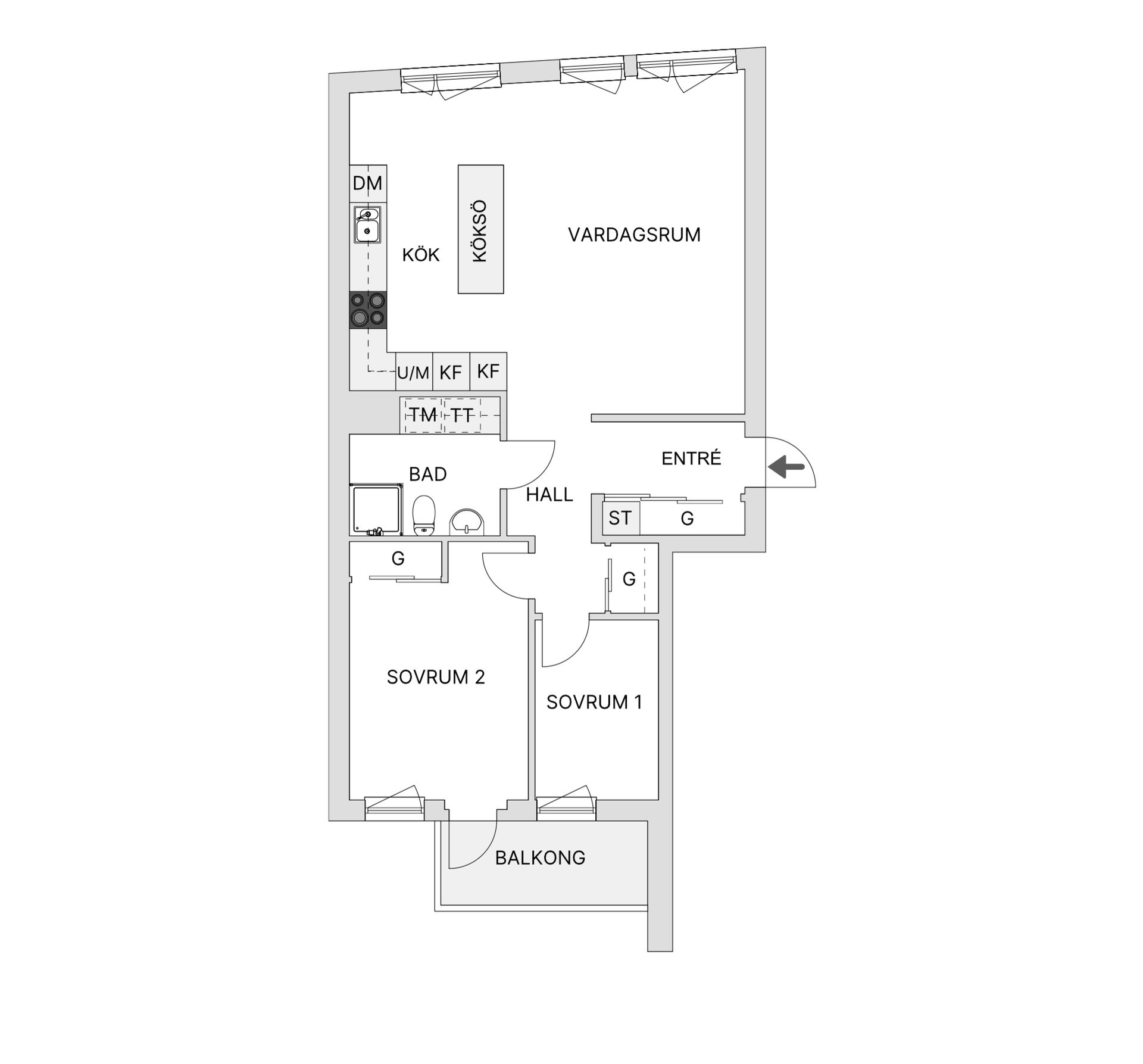 Bostadsrätt, Tegelviksgatan 18, Södermalm - Norra Hammarbyhamnen, Stockholm