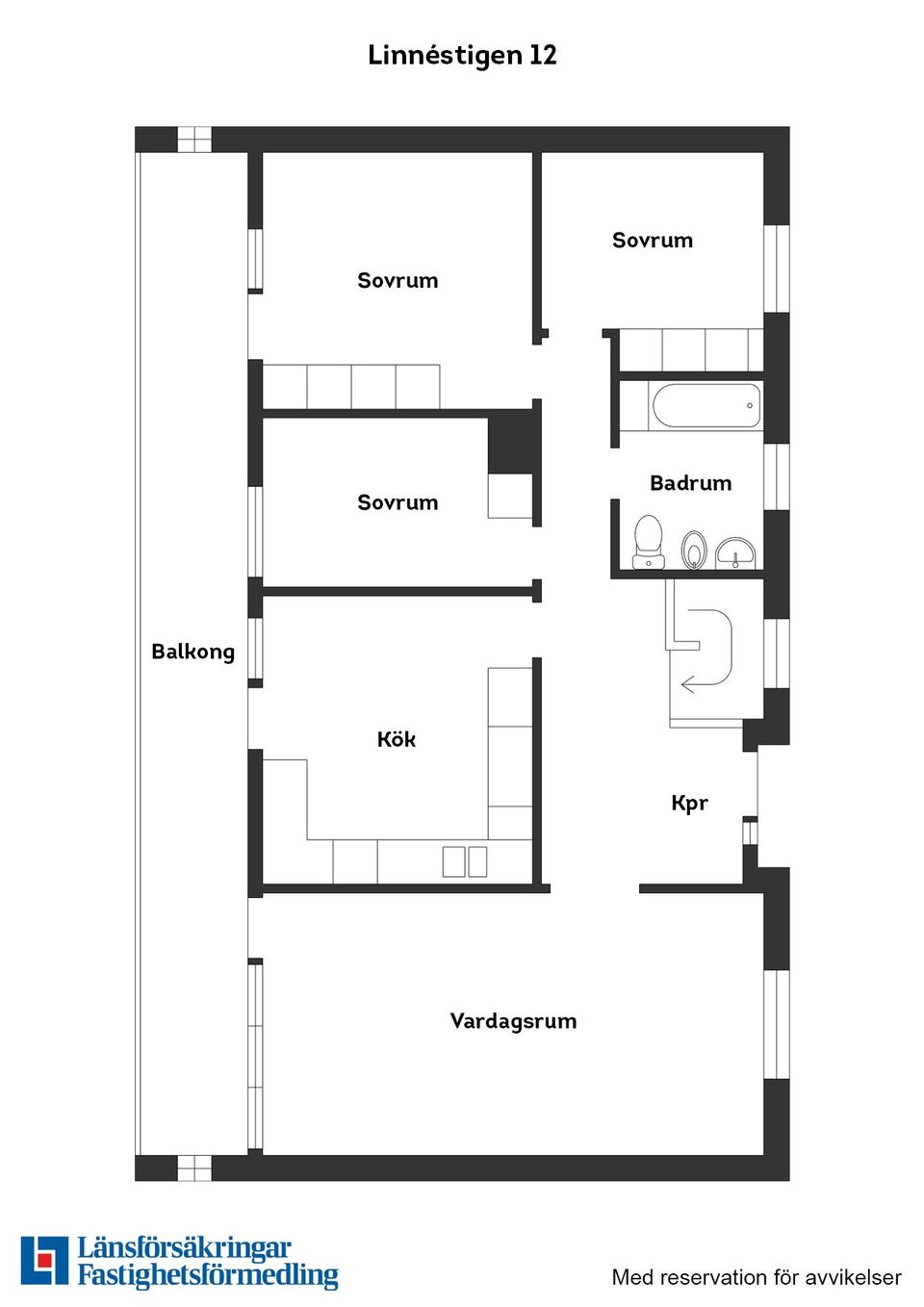 Villa, Linnéstigen 12, Jönköping