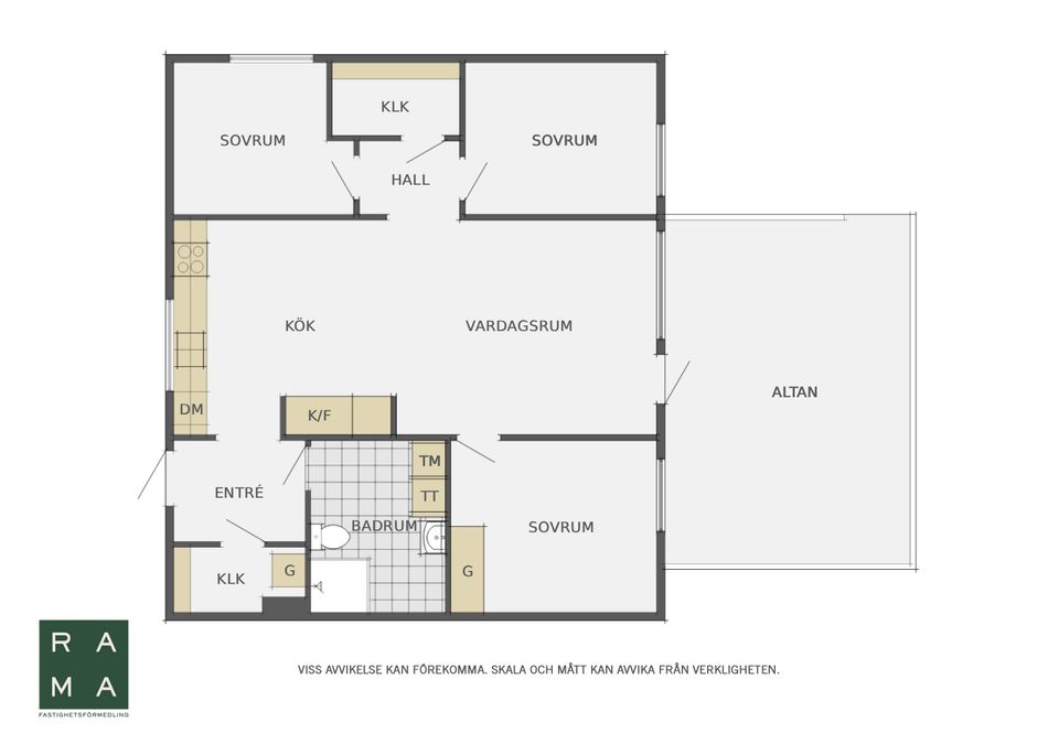 Bostadsrätt, Älgörtsvägen 7A, Kristianstad