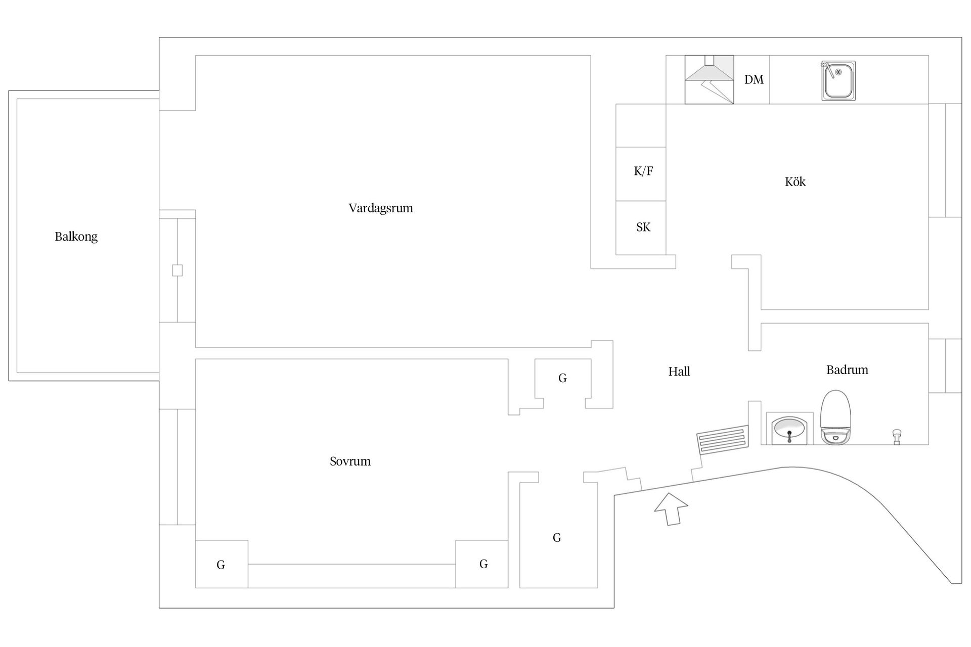 Bostadsrätt, Räntmästaregatan 21 F, Lunden, Göteborg
