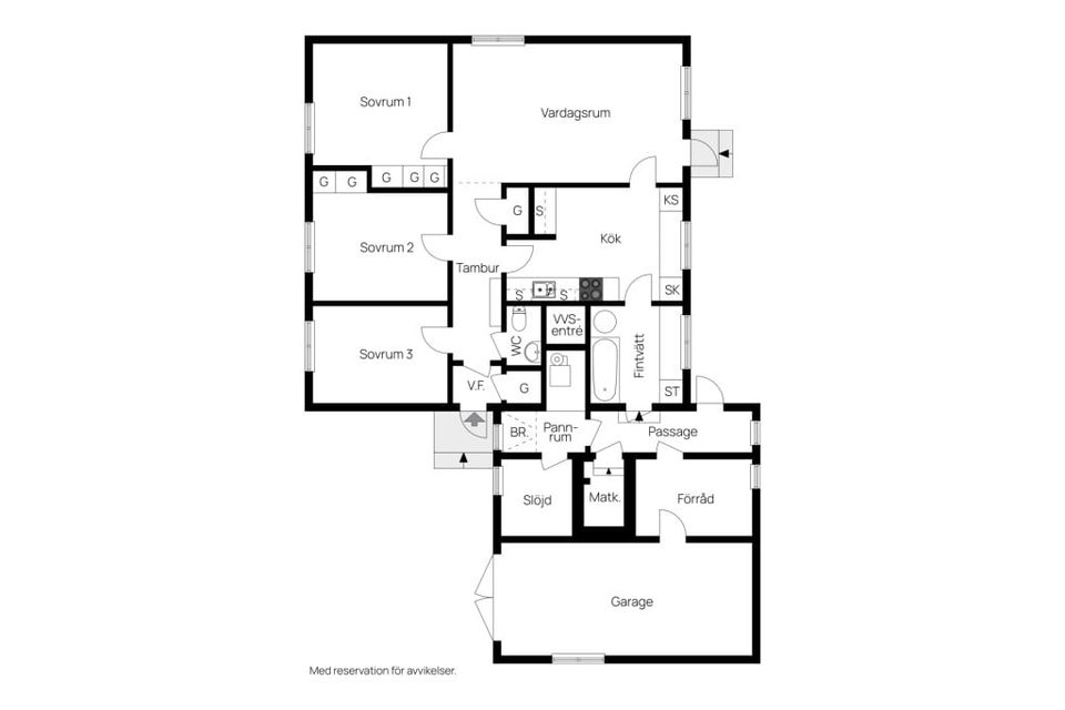 Villa, Rabovägen 3, Kolsva, Köping