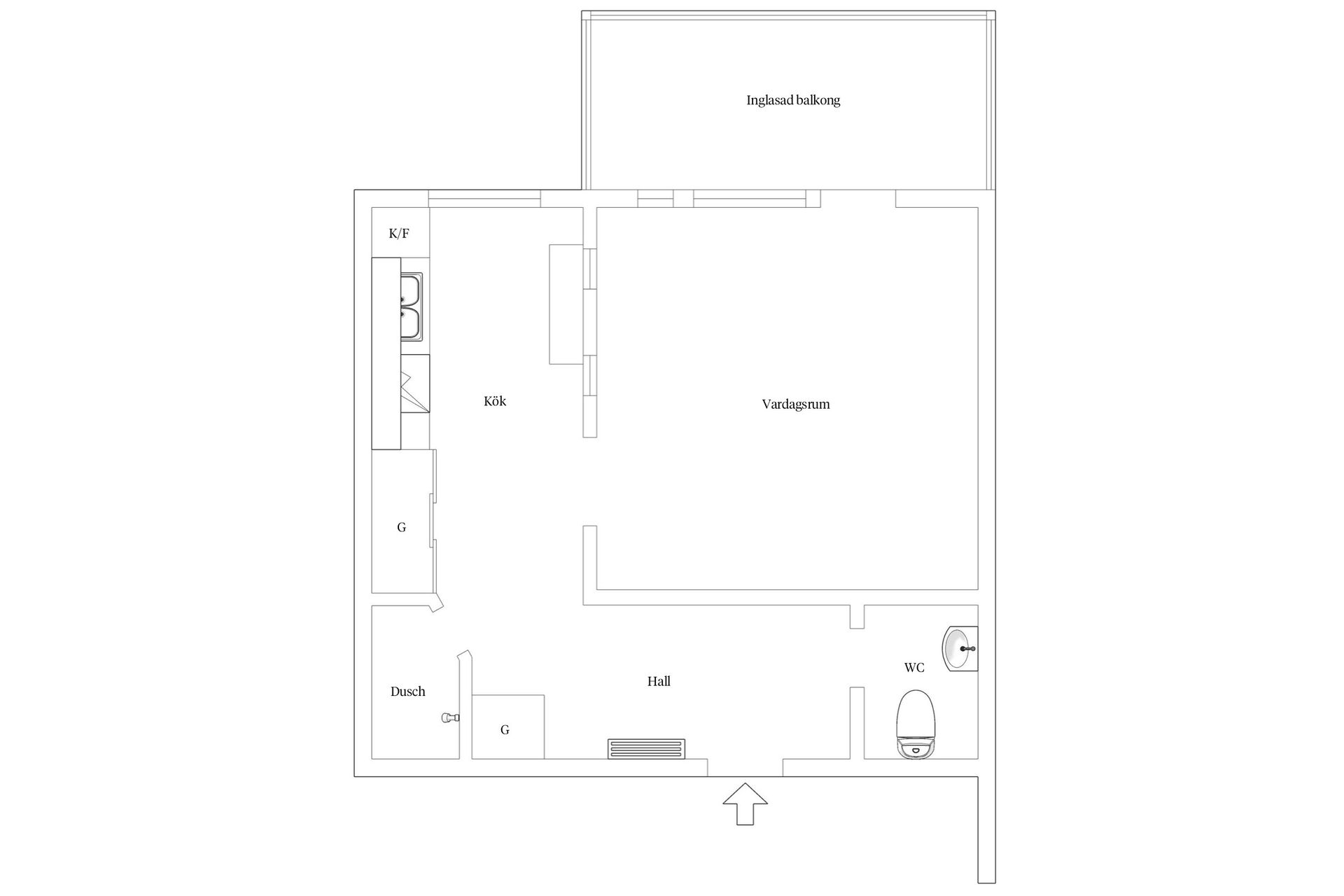 Bostadsrätt, Storgatan 6B, Vellinge