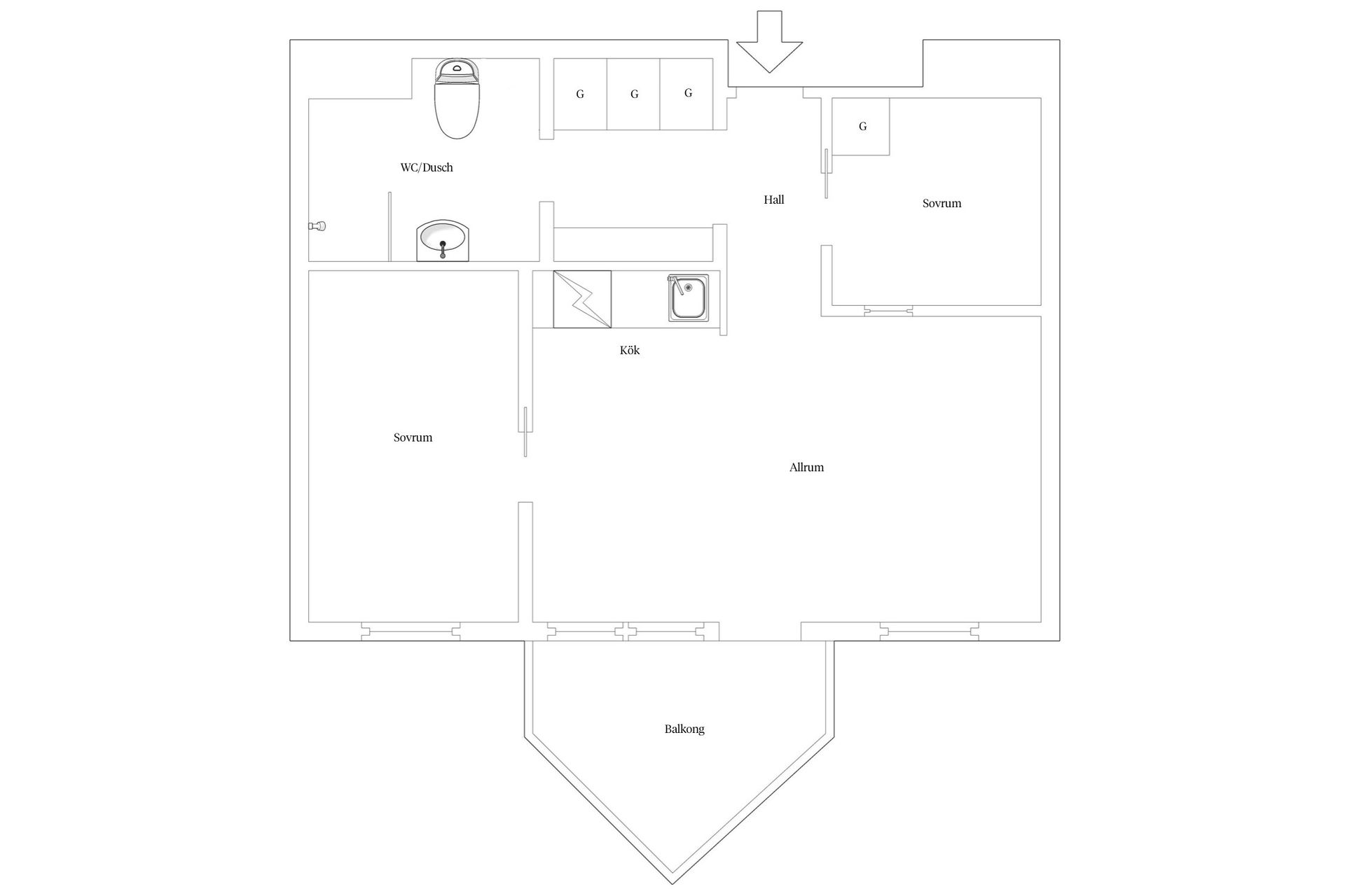 Bostadsrätt, Tott House/lgh 404, Tottvägen 113, Åre By, Åre