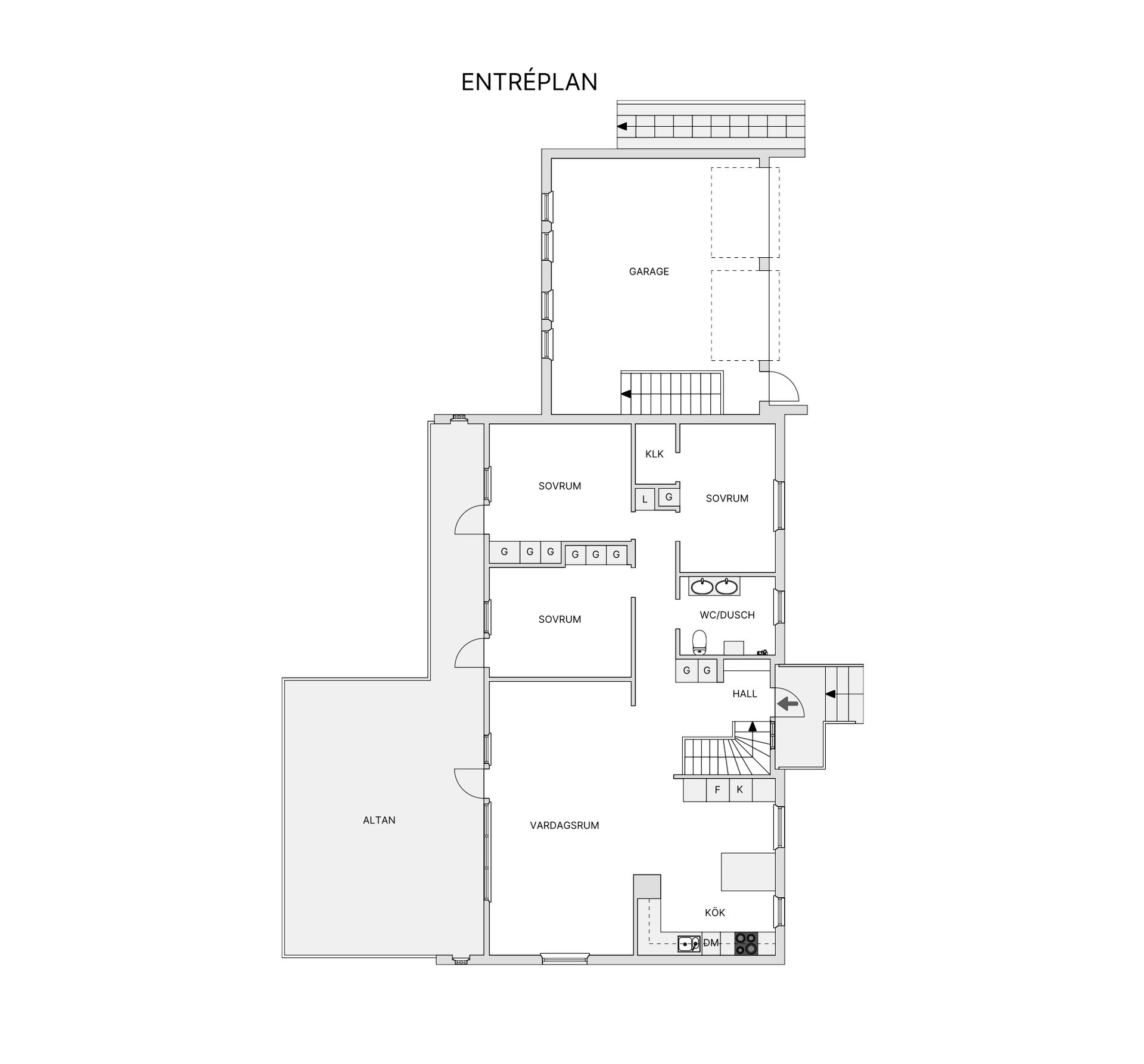 Villa, Forslunds väg 32, Hentorp, Skövde