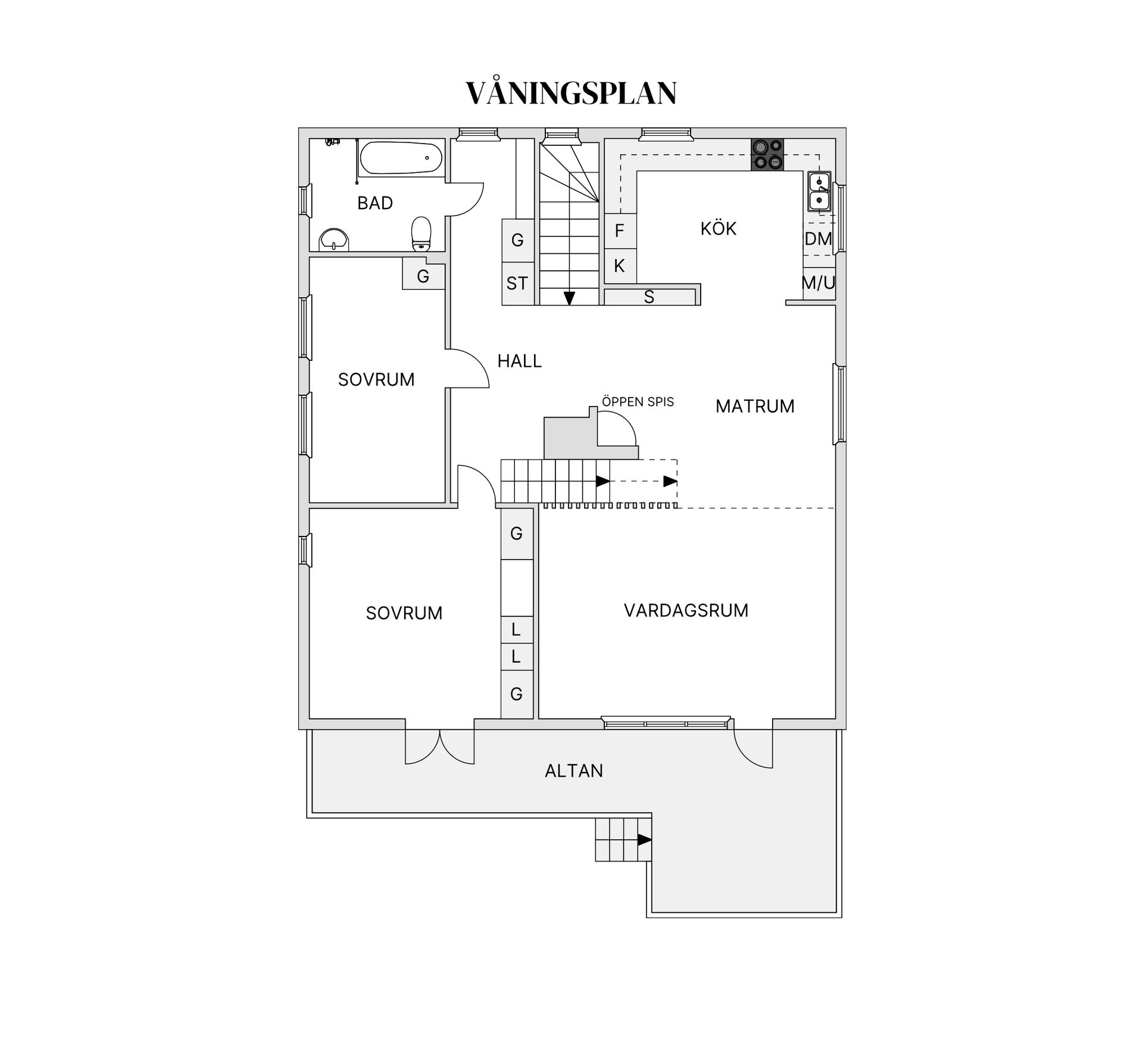 Villa, Stenvallavägen 23, Centrum, Vallentuna