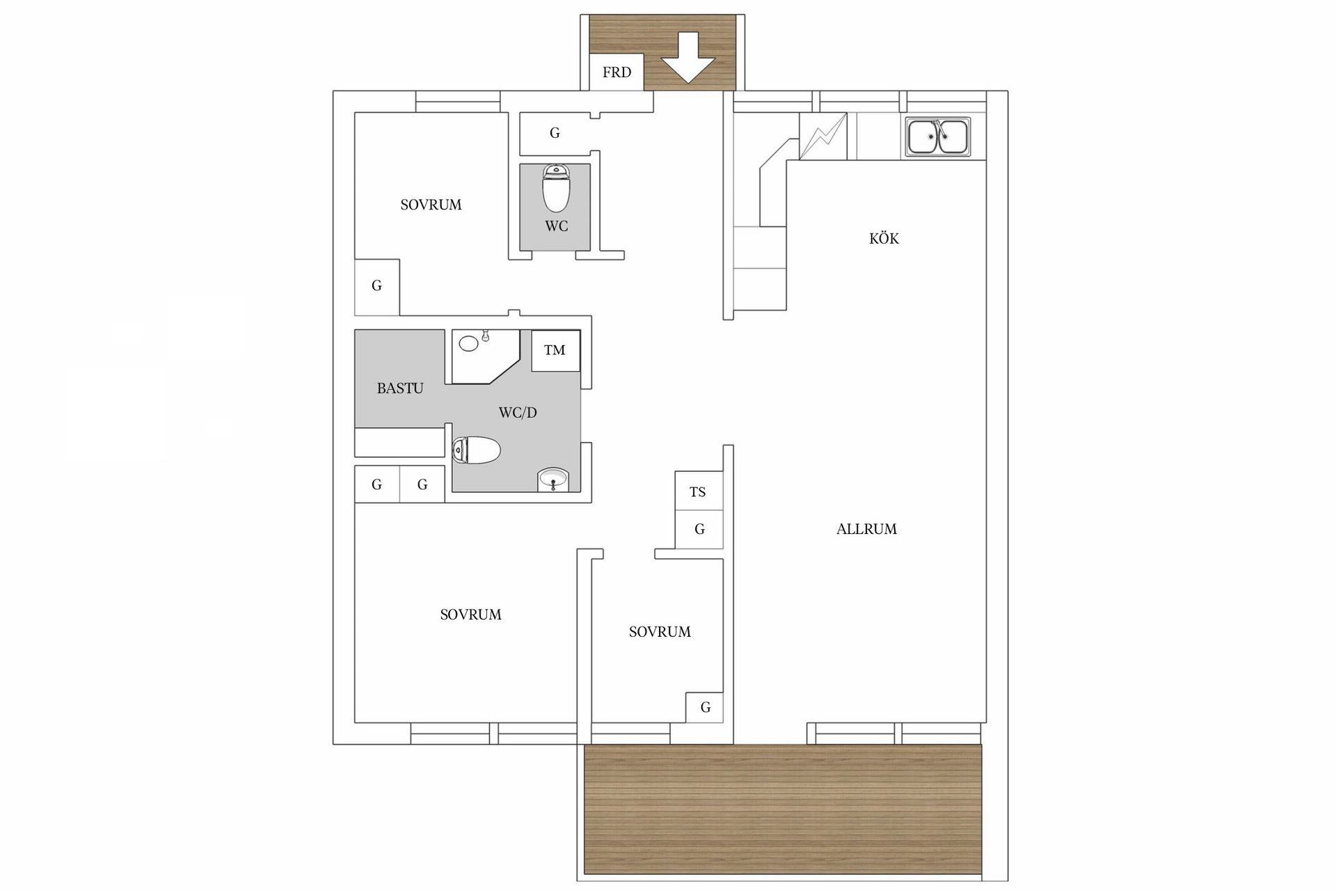 Bostadsrätt, Sadelvägen 69D, Åre Sadeln, Åre