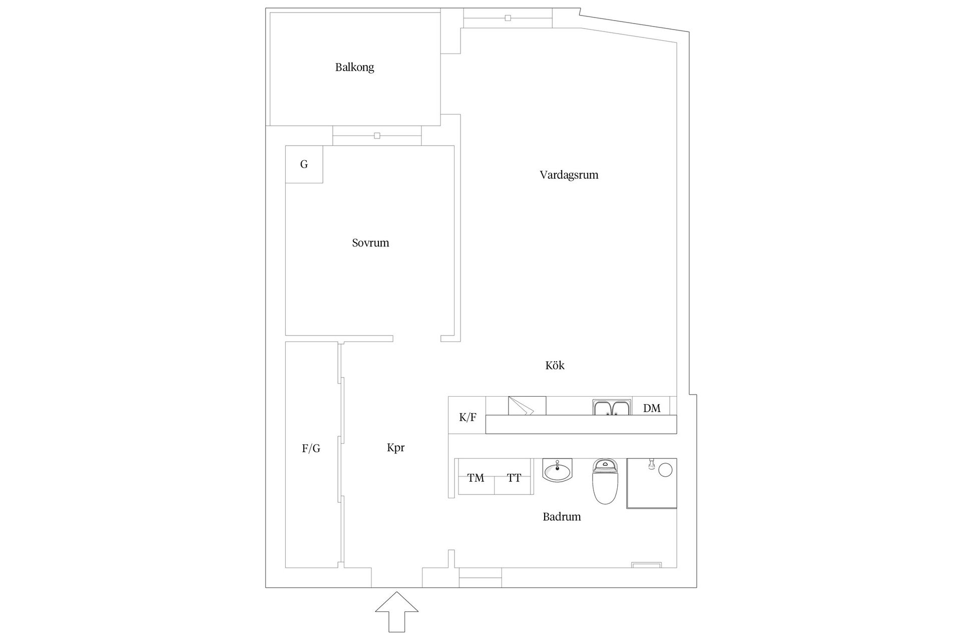 Bostadsrätt, Patentgatan 5, Gideonsberg, Västerås