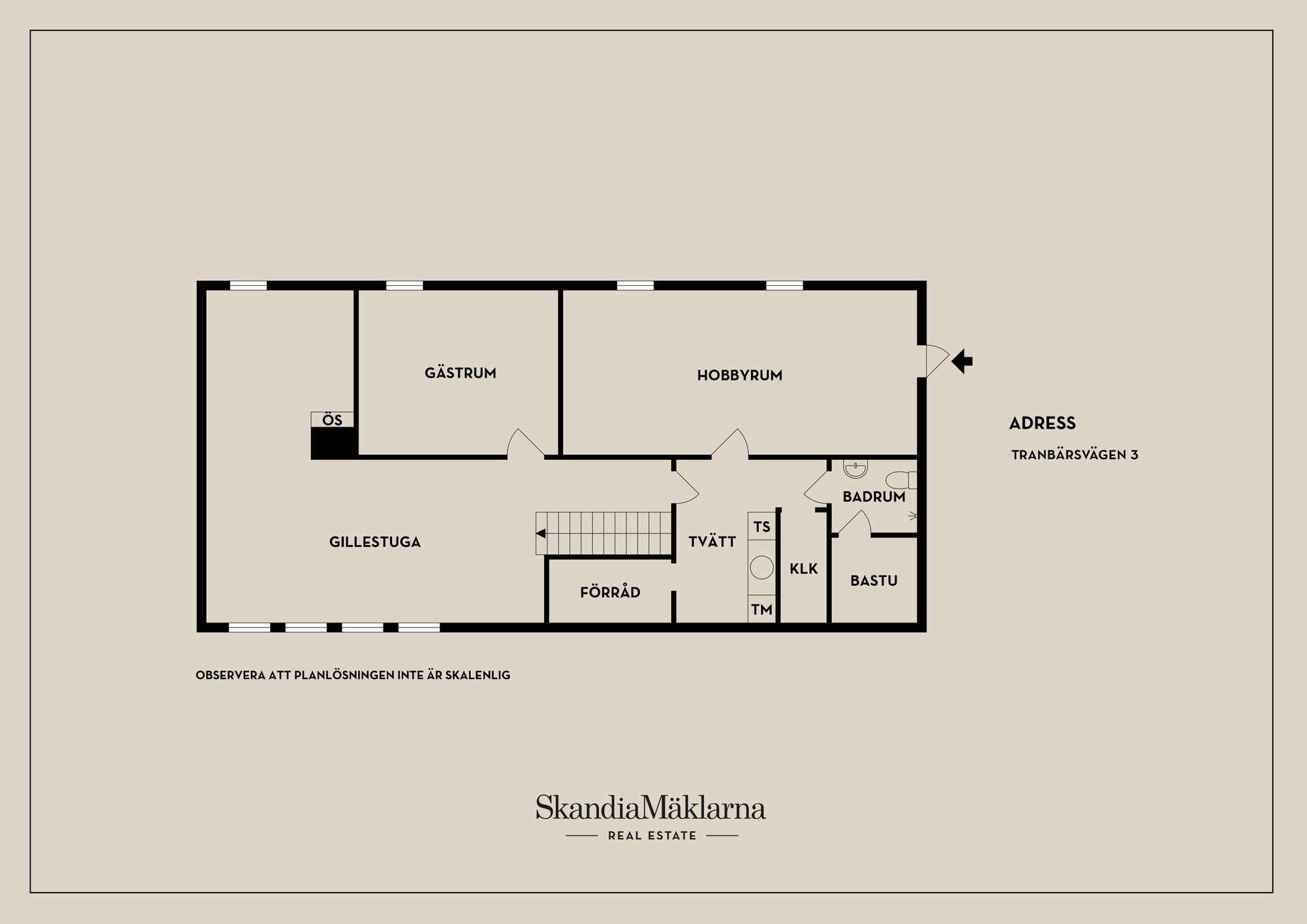 Villa, Tranbärsvägen 3, Oxelösund