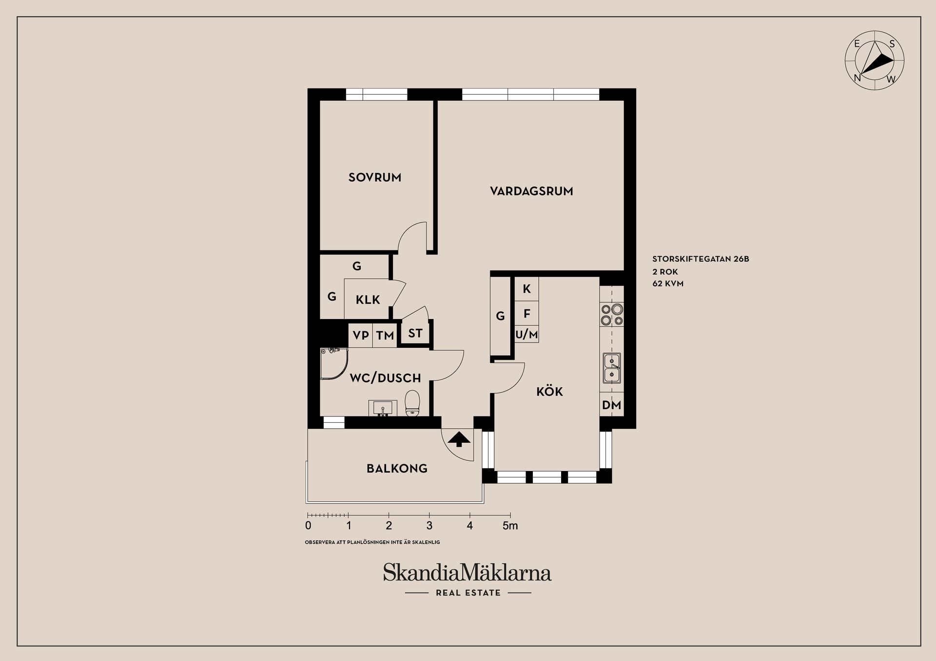 Bostadsrätt, Storskiftegatan 26B, Ytterby, Kungälv